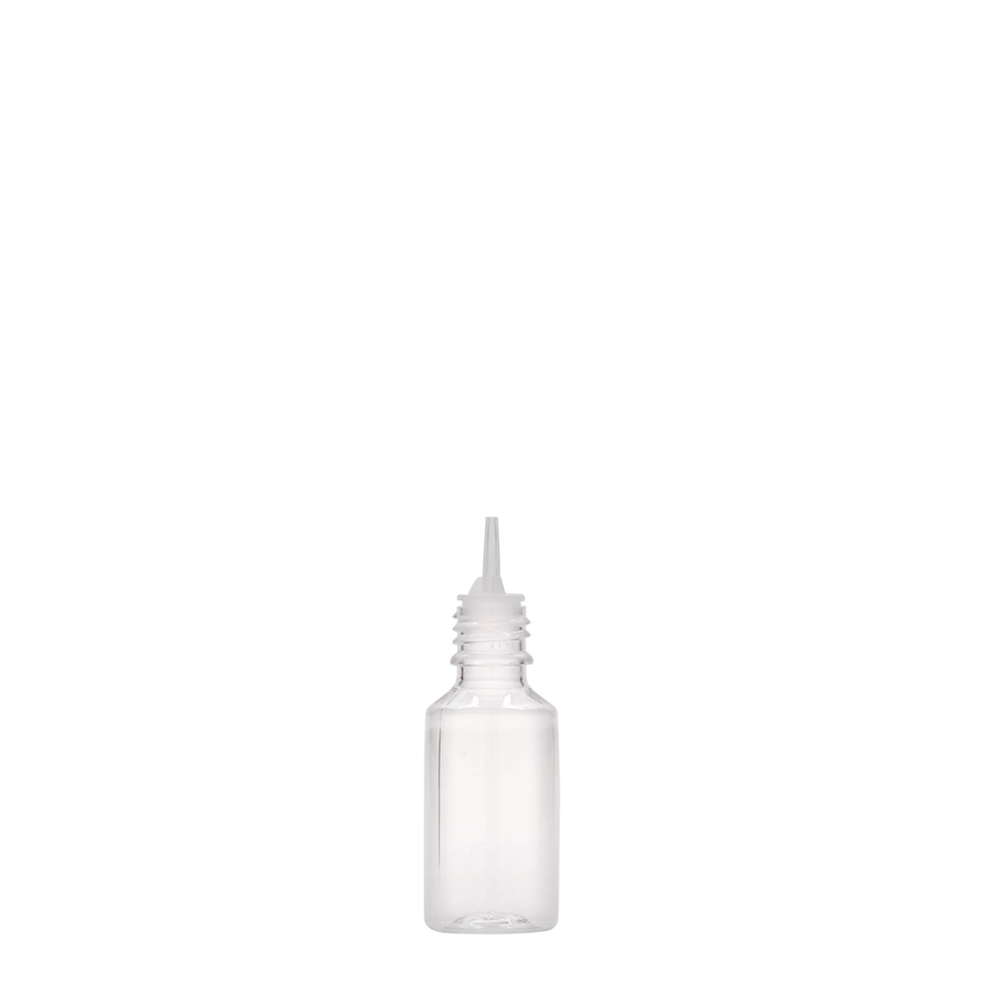 10 ml PET pudele 'E-sula' ar kvalitātes un bērnu drošības aizsardzību, plastmasa, atvere: skrūvējams vāciņš