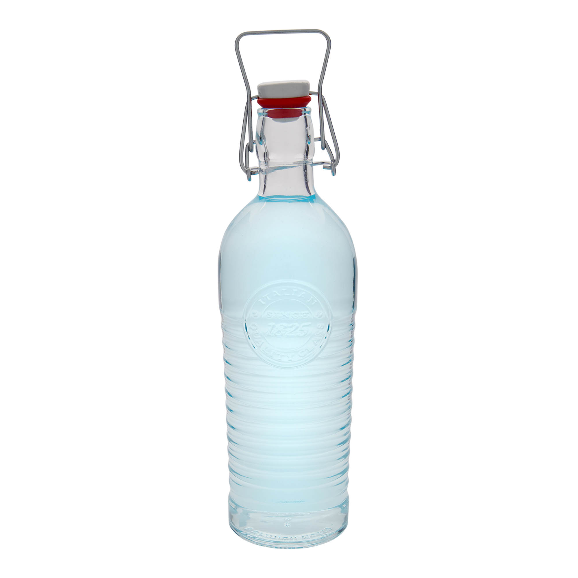 1.200 ml stikla pudele 'Officina 1825', atvere: aizbāžņa aizdare