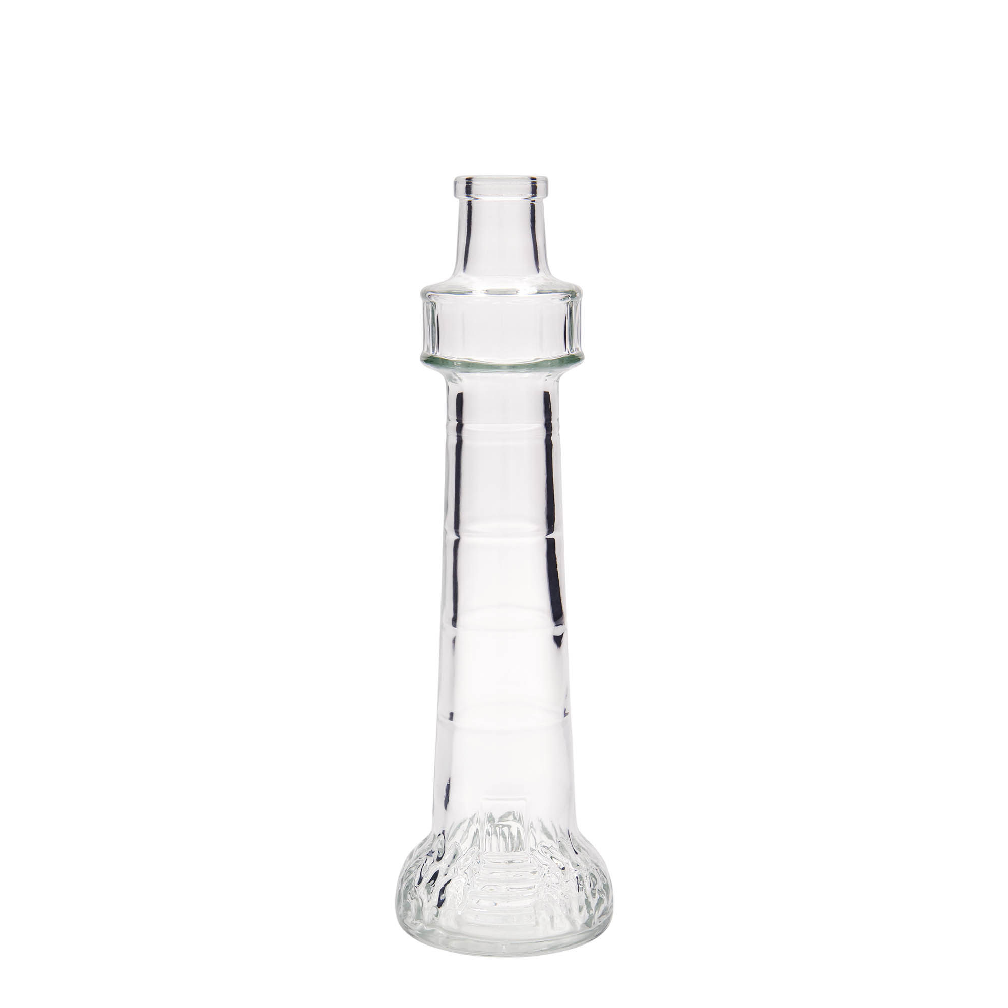 200 ml stikla pudele 'Leuchtturm', atvere: korķis