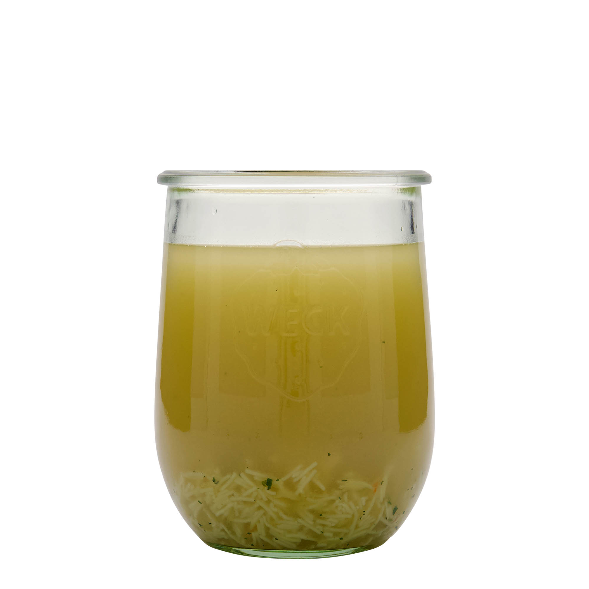 1,050 ml WECK tulpes formas burka #, atvere: apaļa mala