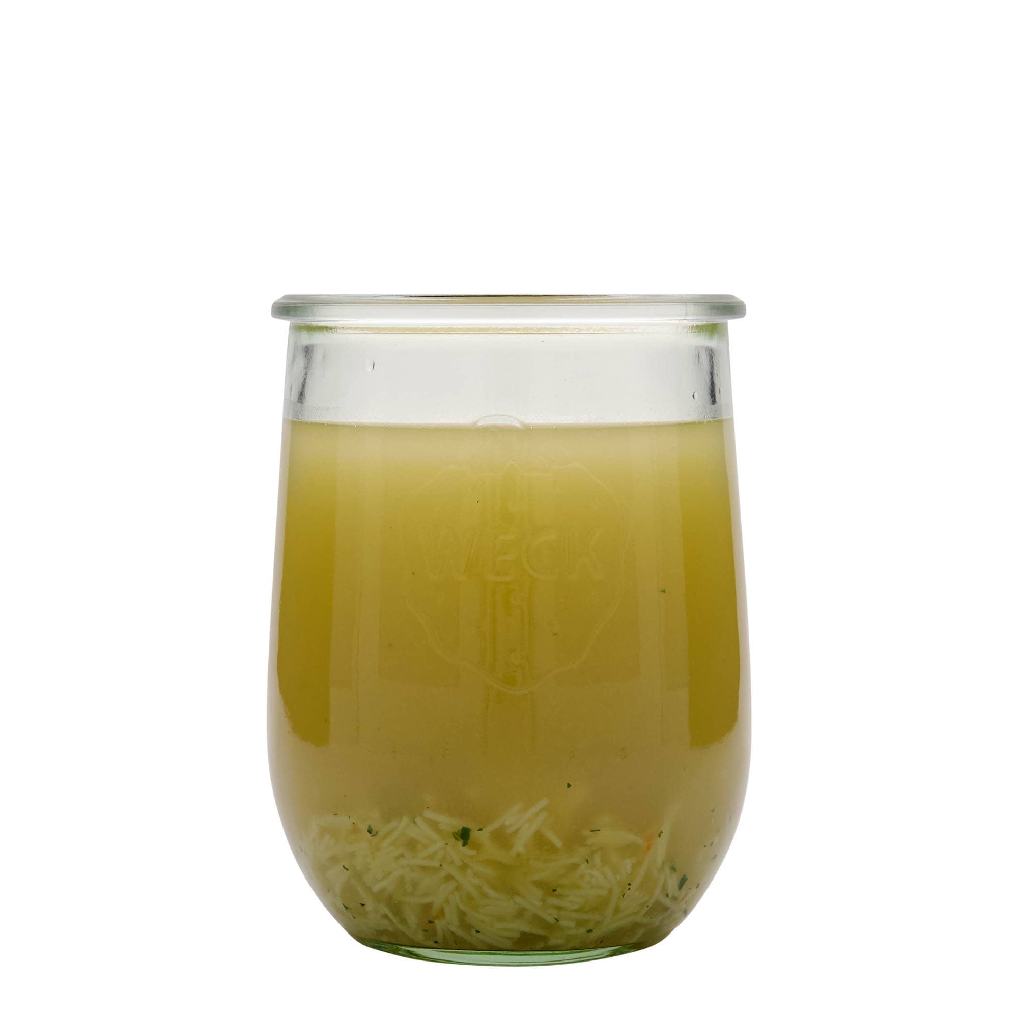 1,050 ml WECK tulpes formas burka #, atvere: apaļa mala