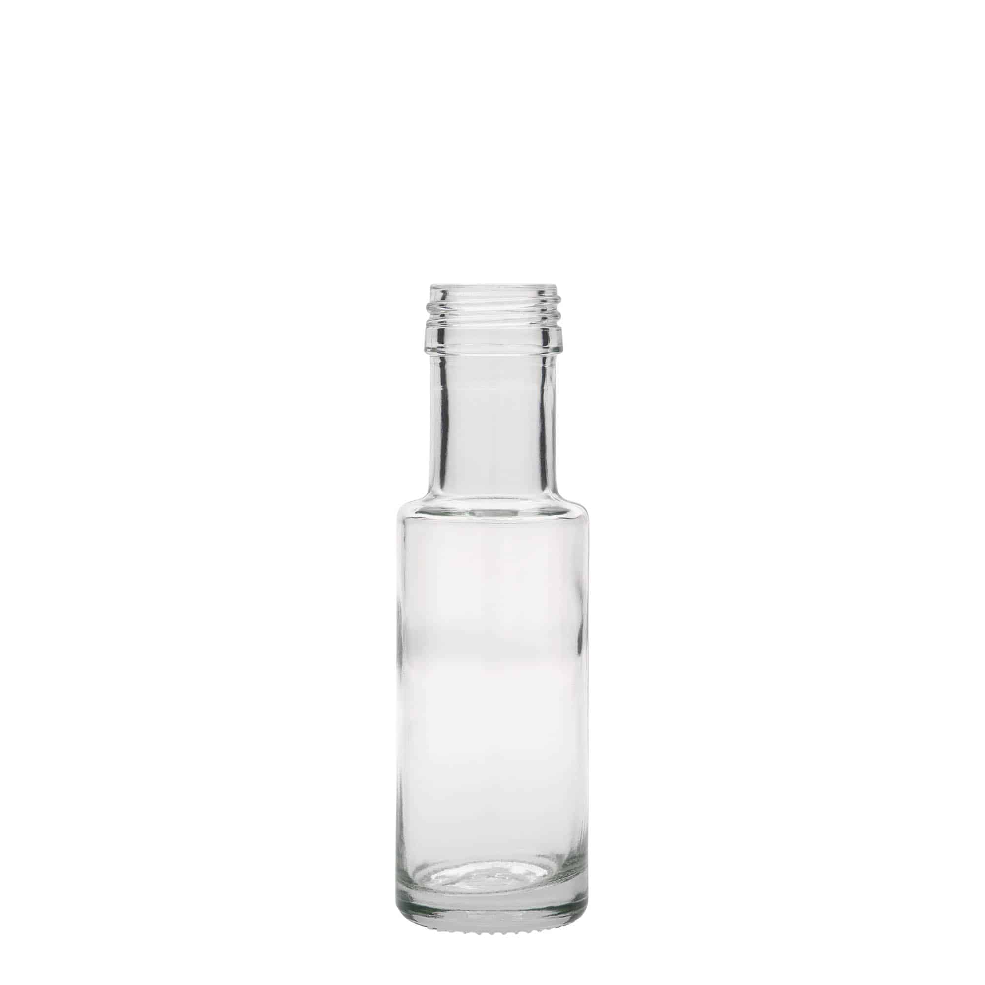 100 ml stikla pudele 'Dorica', aizdare: PP 31,5 100 ml stikla pudele 'Dorica', aizdare: PP 31,5