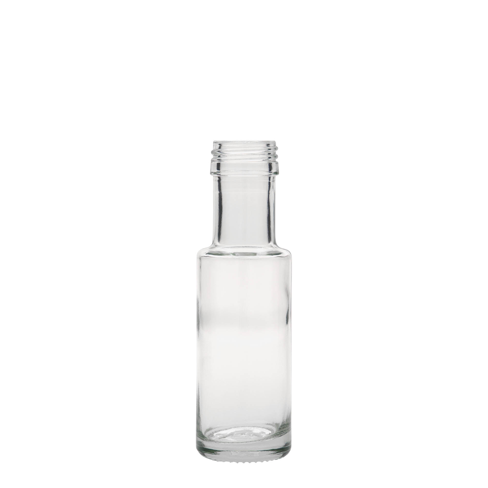 100 ml stikla pudele 'Dorica', atvere: PP 31,5