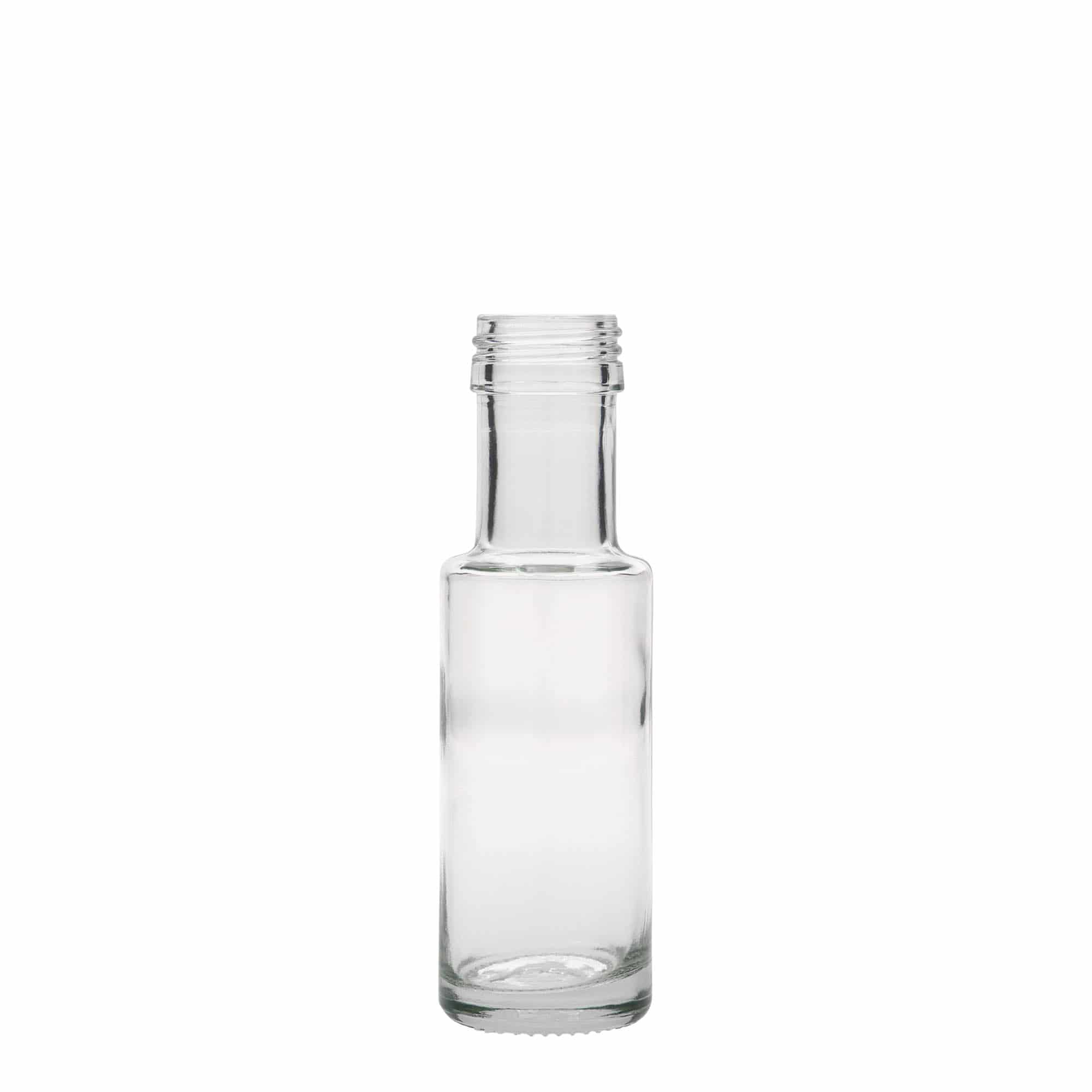 100 ml stikla pudele 'Dorica', atvere: PP 31,5