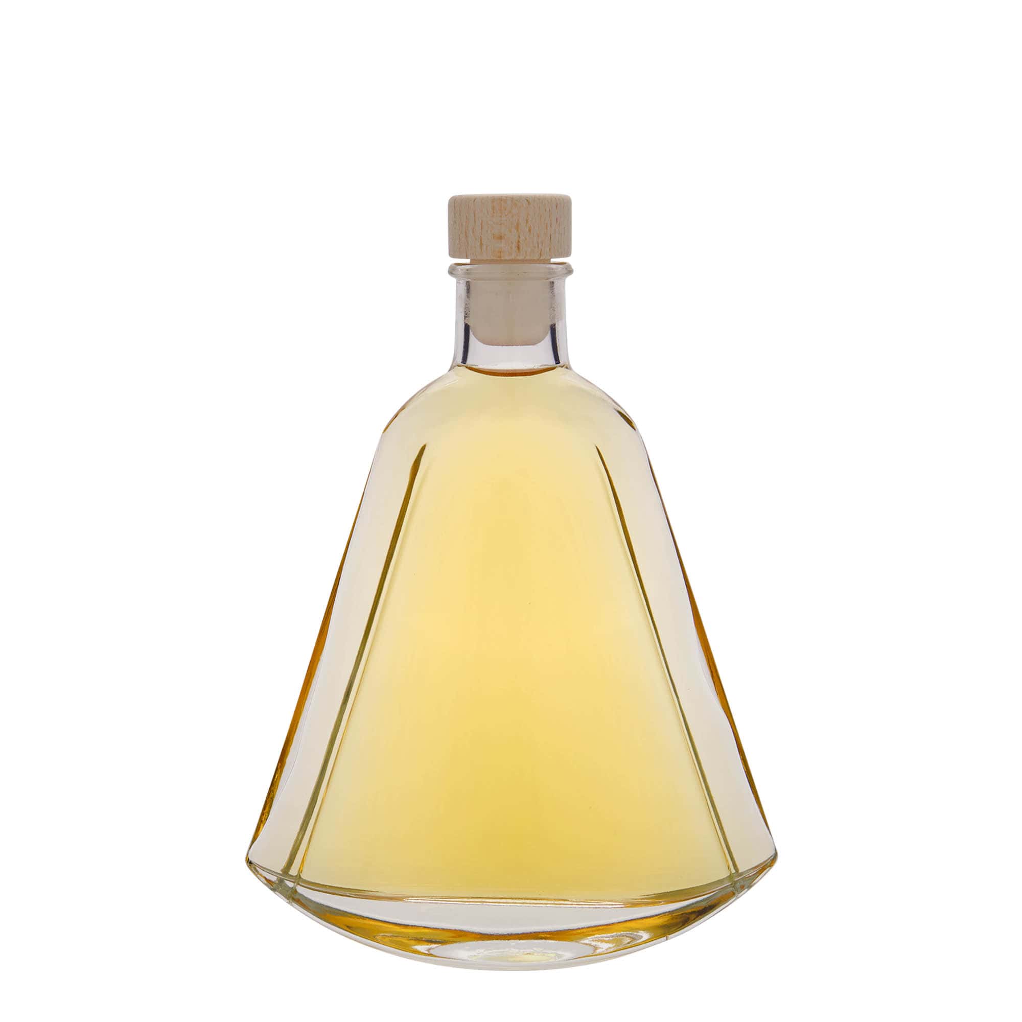 200 ml stikla pudele 'Maurizio', ovāla, aizdare: korķis