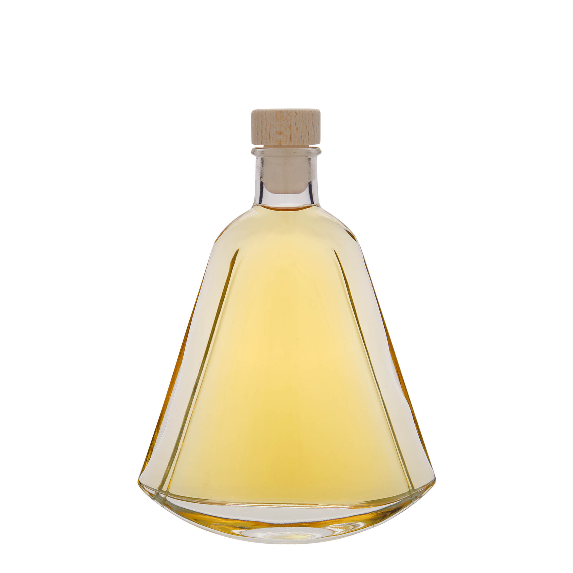 200 ml stikla pudele 'Maurizio', ovāla, atvere: korķis