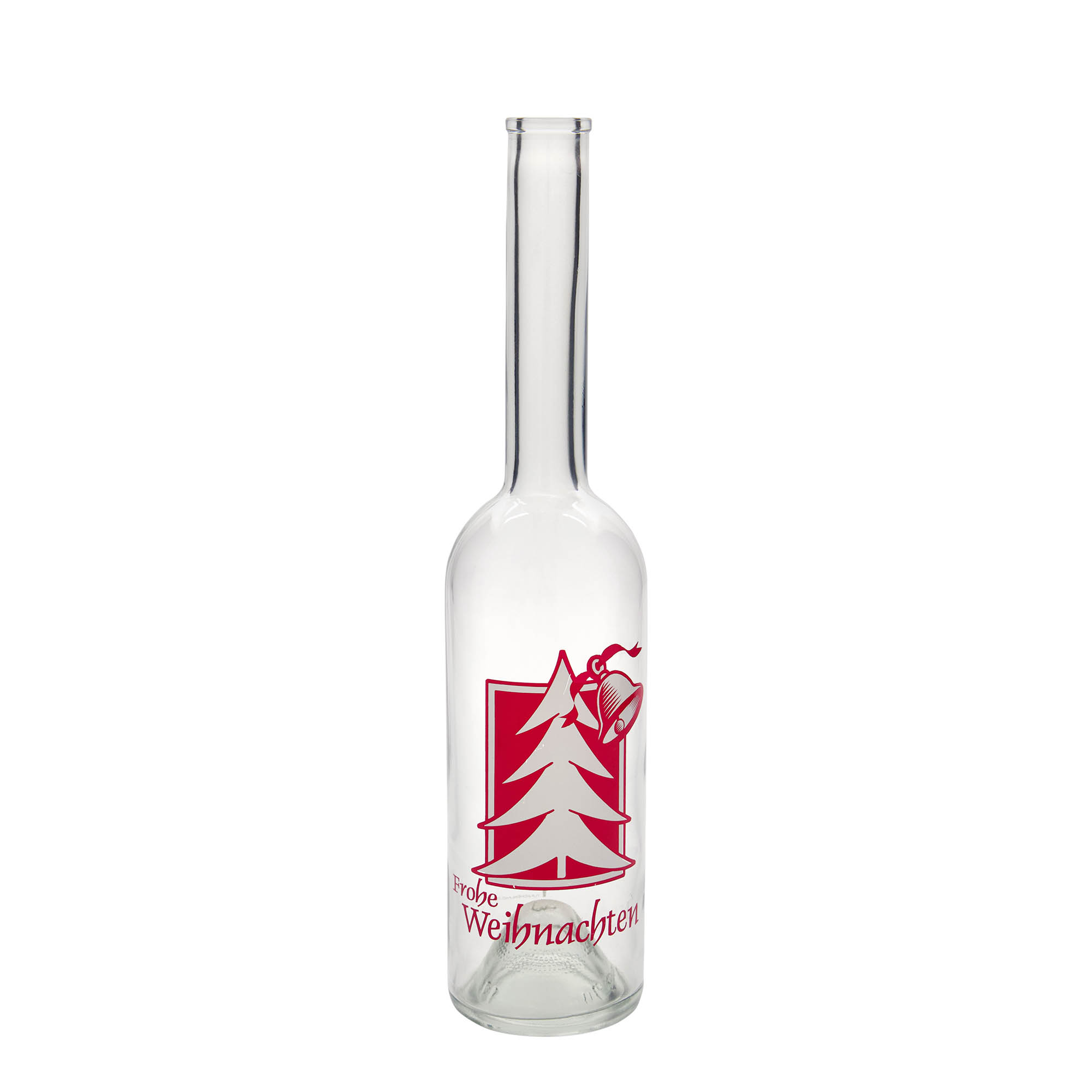 500 ml stikla pudele 'Opera', motīvs: Ziemassvētku sveiciens, atvere: korķis 500 ml stikla pudele 'Opera', motīvs: Ziemassvētku sveiciens, atvere: korķis