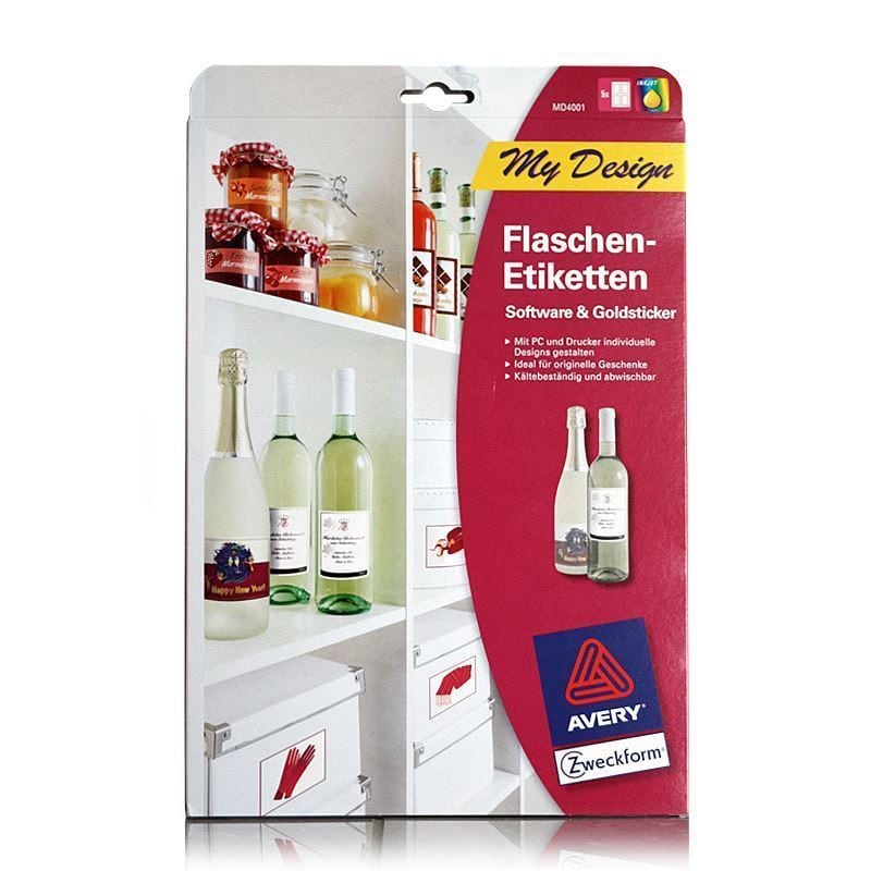 Pašlīmējošas etiķetes, 20 loksnes, papīrs, balts