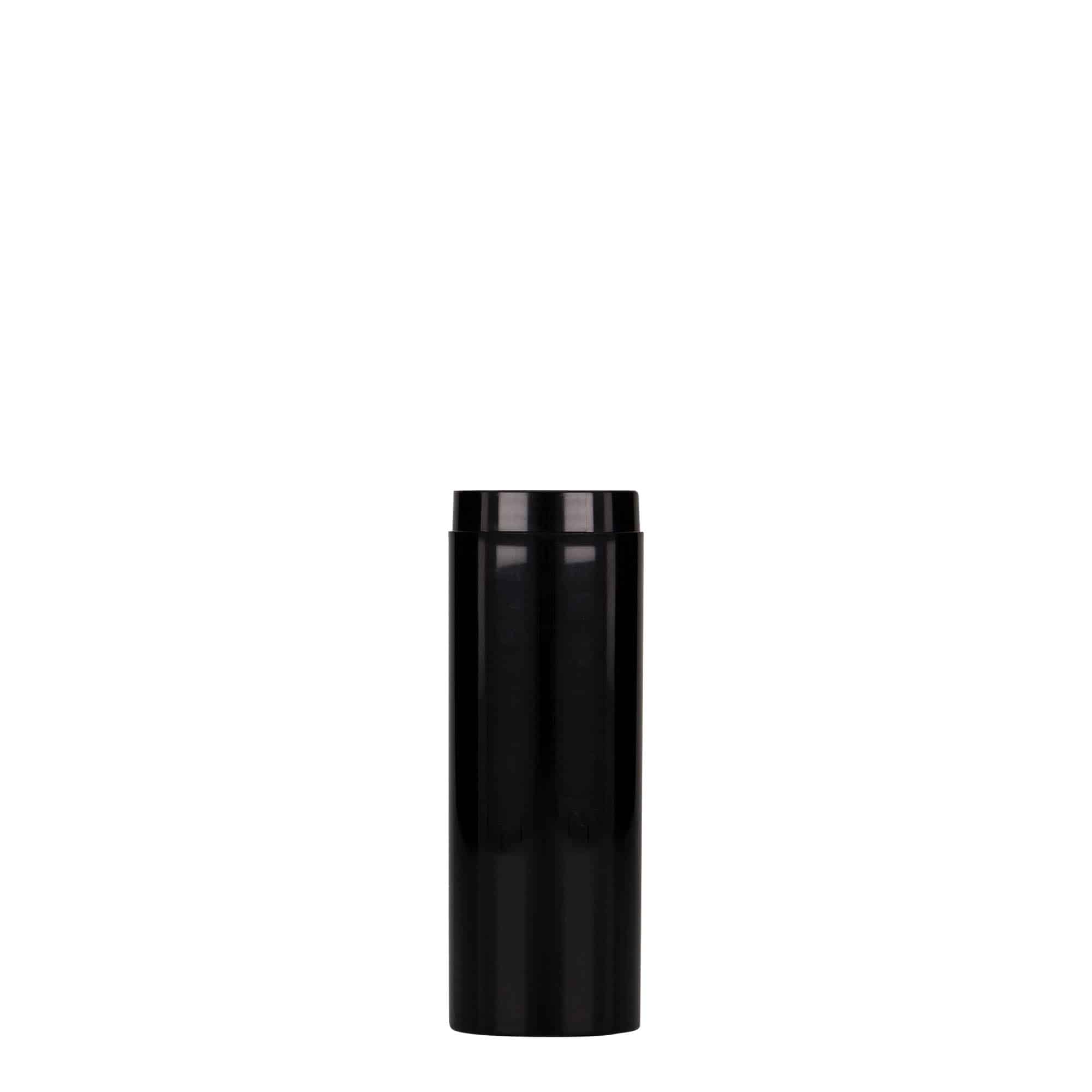 30 ml Airless Dispenser tipa pudele 'Micro', PP plastmasas, melna 30 ml Airless Dispenser tipa pudele 'Micro', PP plastmasas, melna