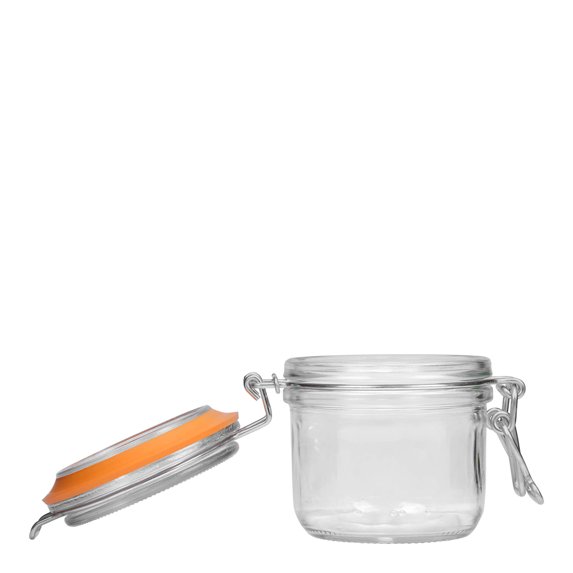 200 ml stiklaina burka ar metāla aizdari 'Le Parfait Super Terrine', atvere: metāla aizdare ar aizbīdni 200 ml stiklaina burka ar metāla aizdari 'Le Parfait Super Terrine', atvere: metāla aizdare ar aizbīdni