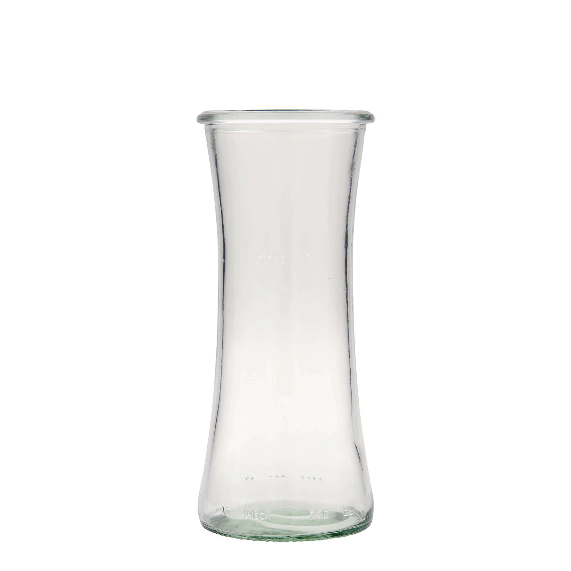 6x 730 ml WECK-gurmetburka ar stikla vāciņu RR 80