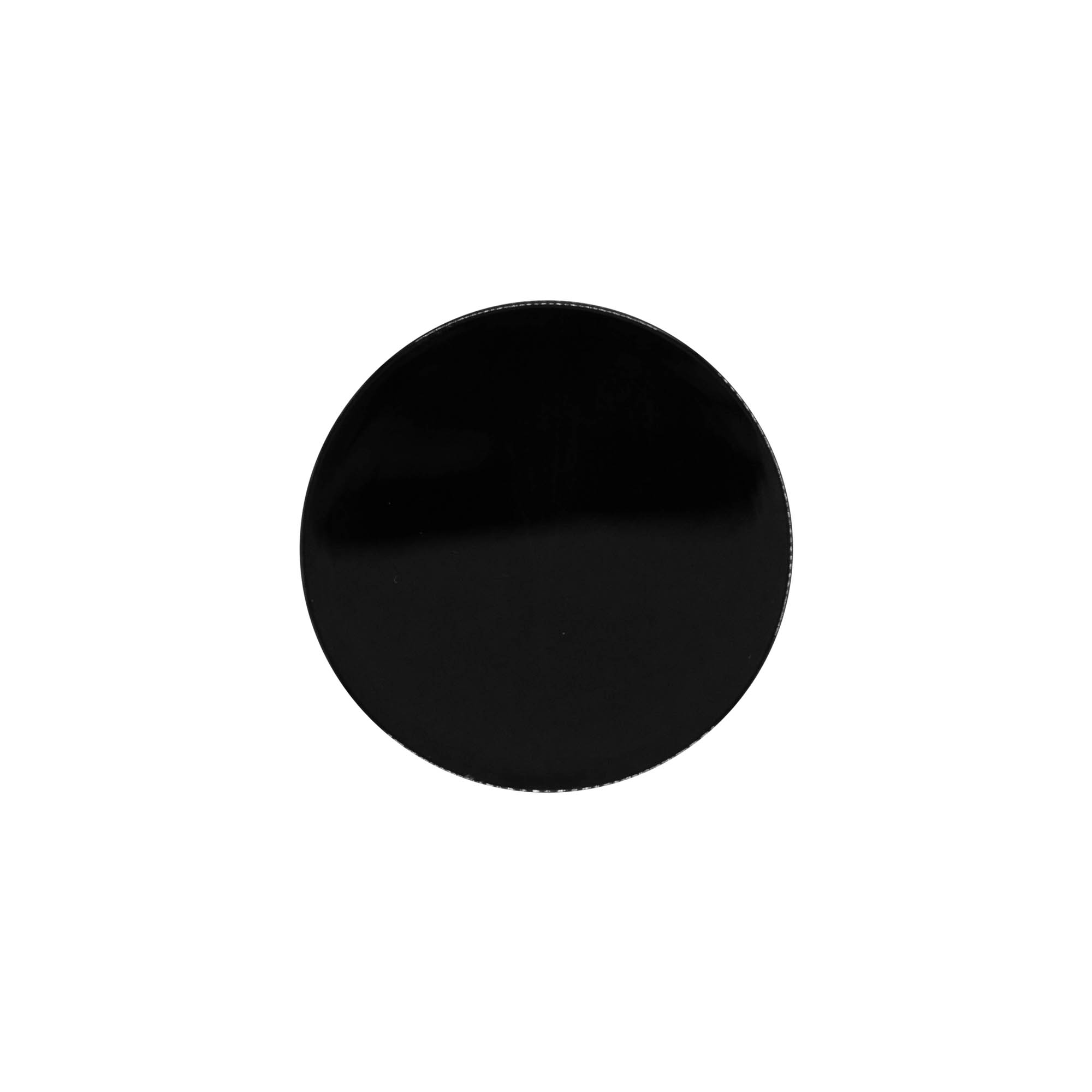 Skrūvējams vāciņš, PP plastmasa, melns, piemērots atverei: 70/400 Skrūvējams vāciņš, PP plastmasa, melns, piemērots atverei: 70/400