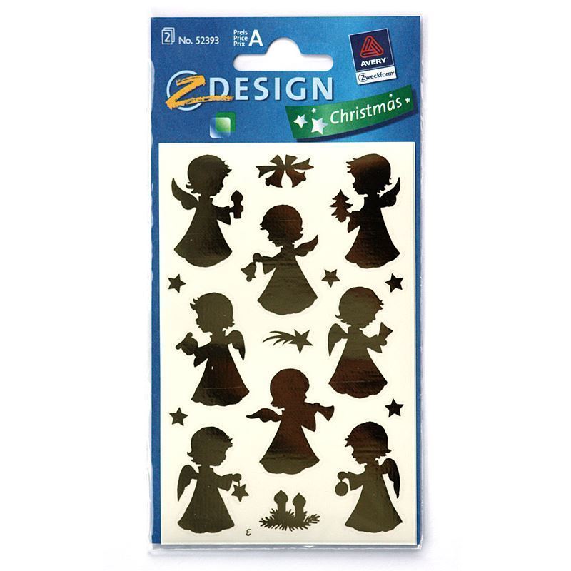 Zweckform uzlīmes „Eņģelis”, papīrs, zelts