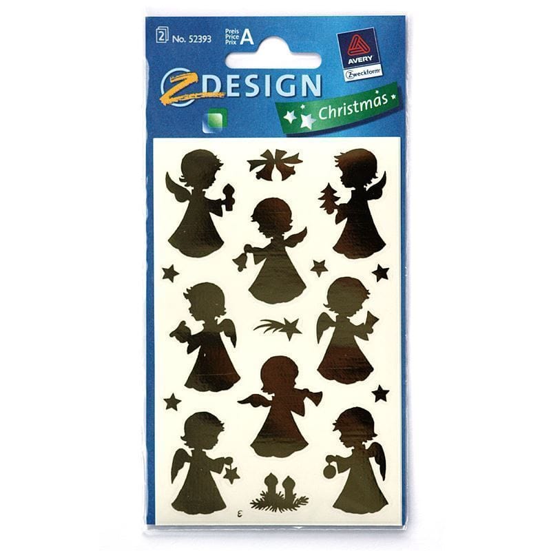 Zweckform uzlīmes „Eņģelis”, papīrs, zelts