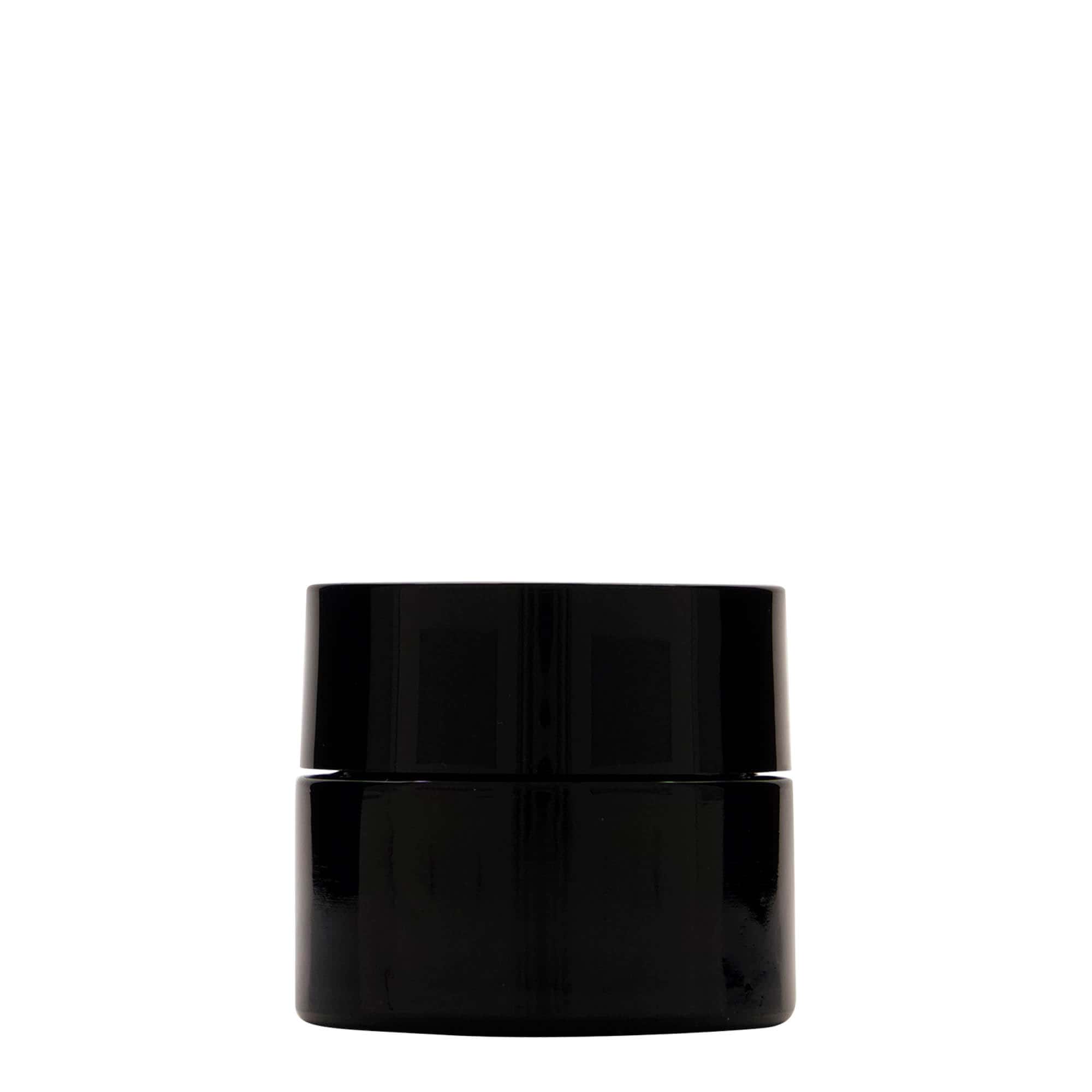50 ml otrreiz pārstrādājama kārbiņa 'Floria', stikla, antīki zaļa, aizdare: 58/400