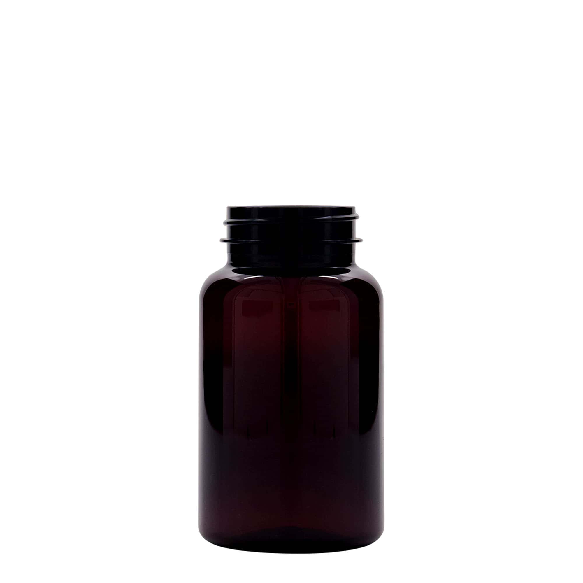 200 ml PET trauks, plastmasas, brūns, aizdare: 45/400