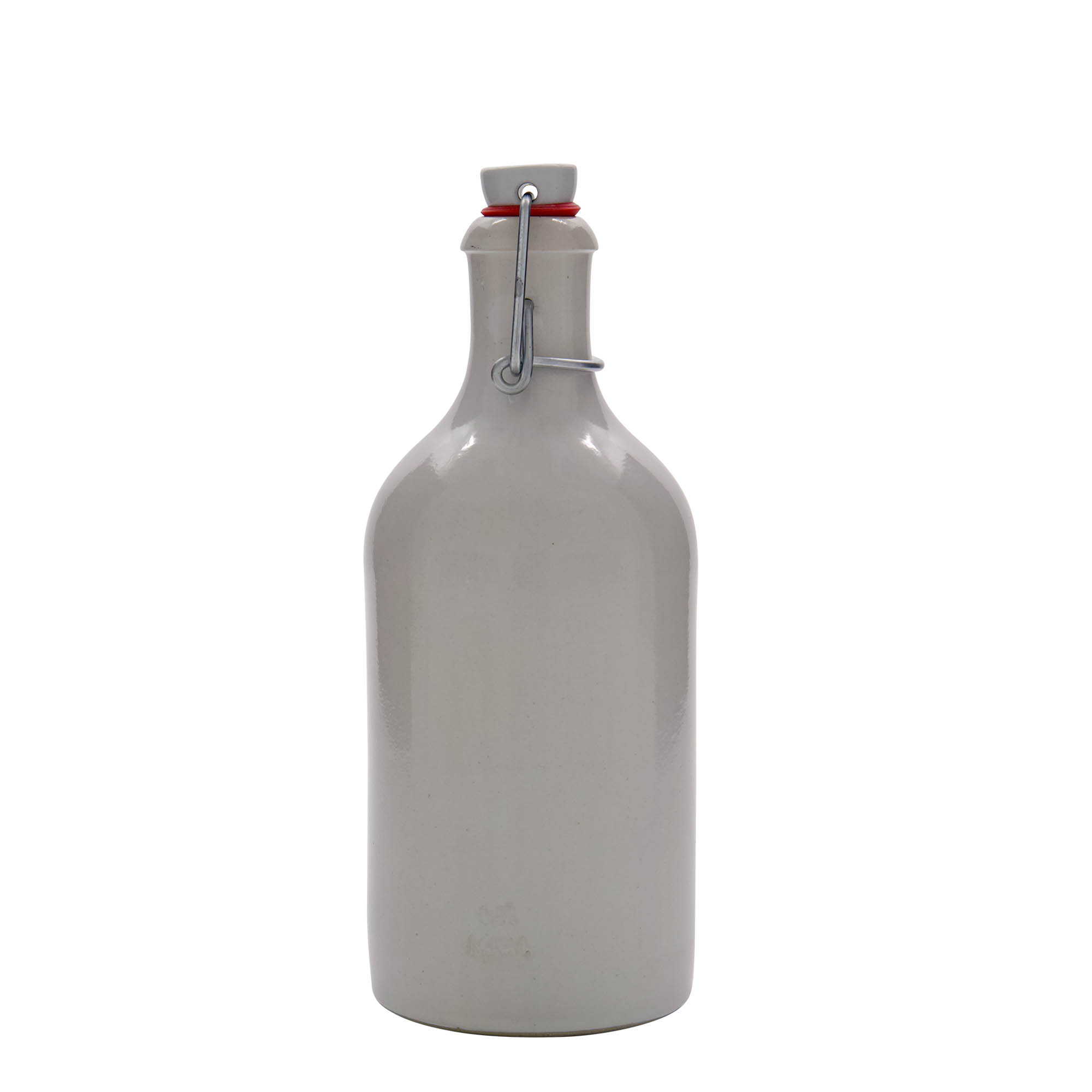 500 ml māla krūze, keramikas, balta, atvere: ar aizbāzni