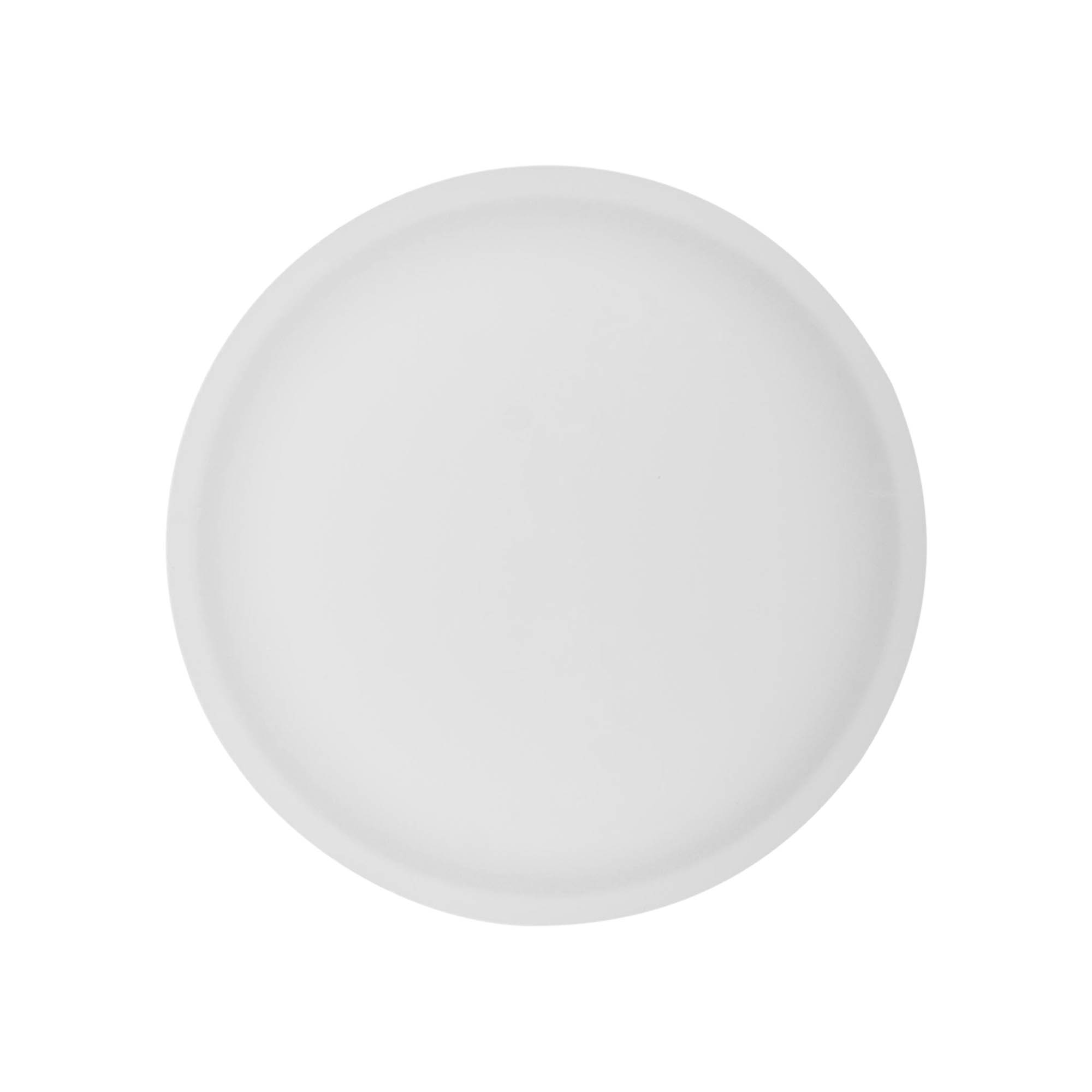 Skrūvējams vāciņš 'Clear/Platin Edition', PP plastmasas, balts, aizdarei: 53/2P