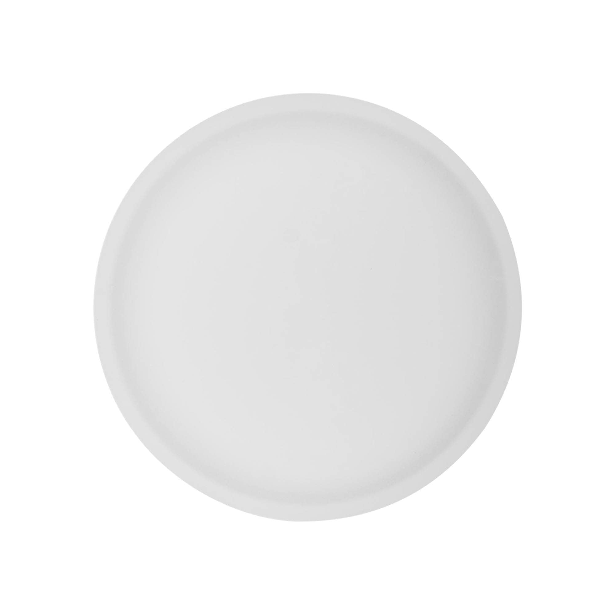 Skrūvējams vāciņš 'Clear/Platin Edition', PP plastmasa, balts, priekš atveres: 53/2P