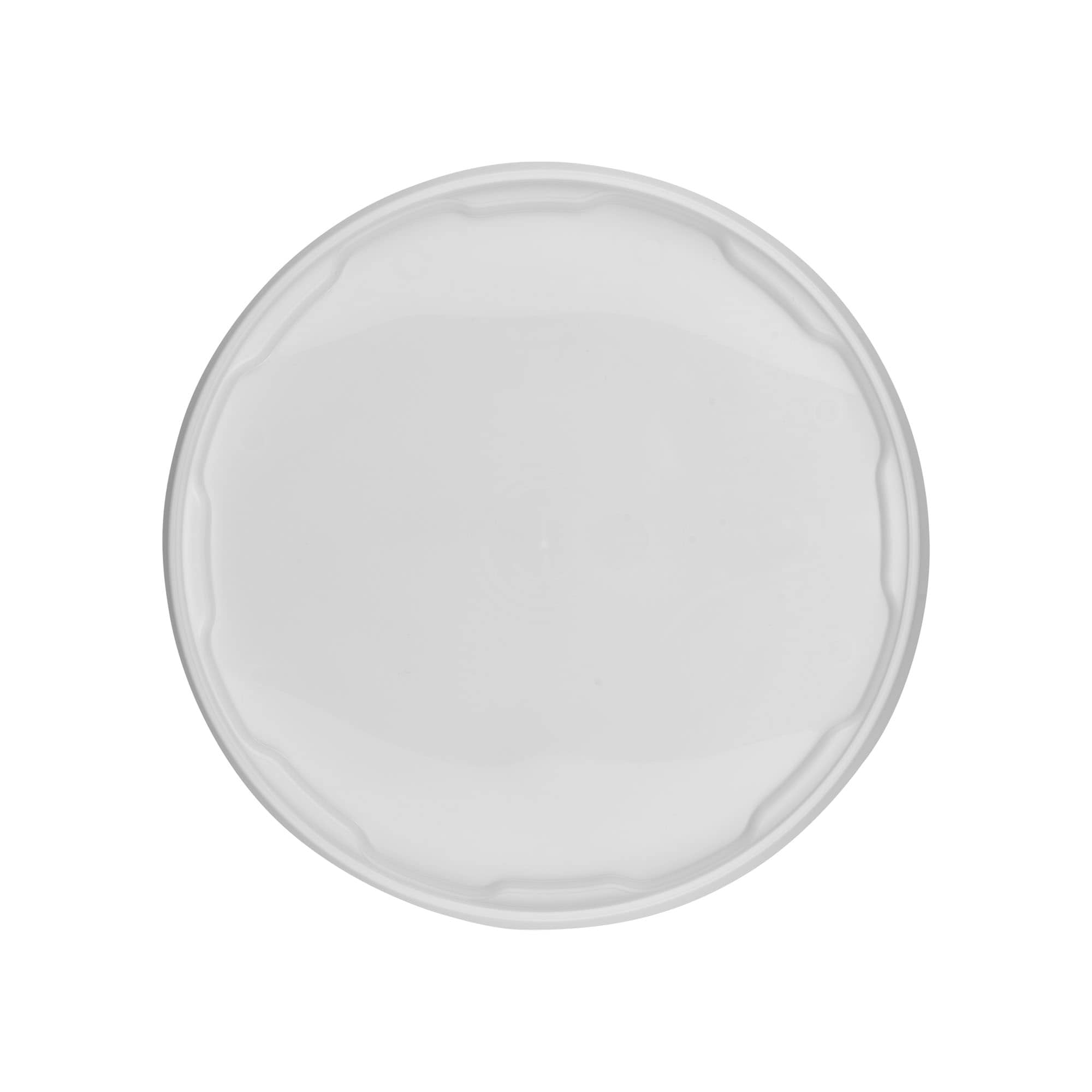 Vāks 10 l spainim, PP plastmasas, balts