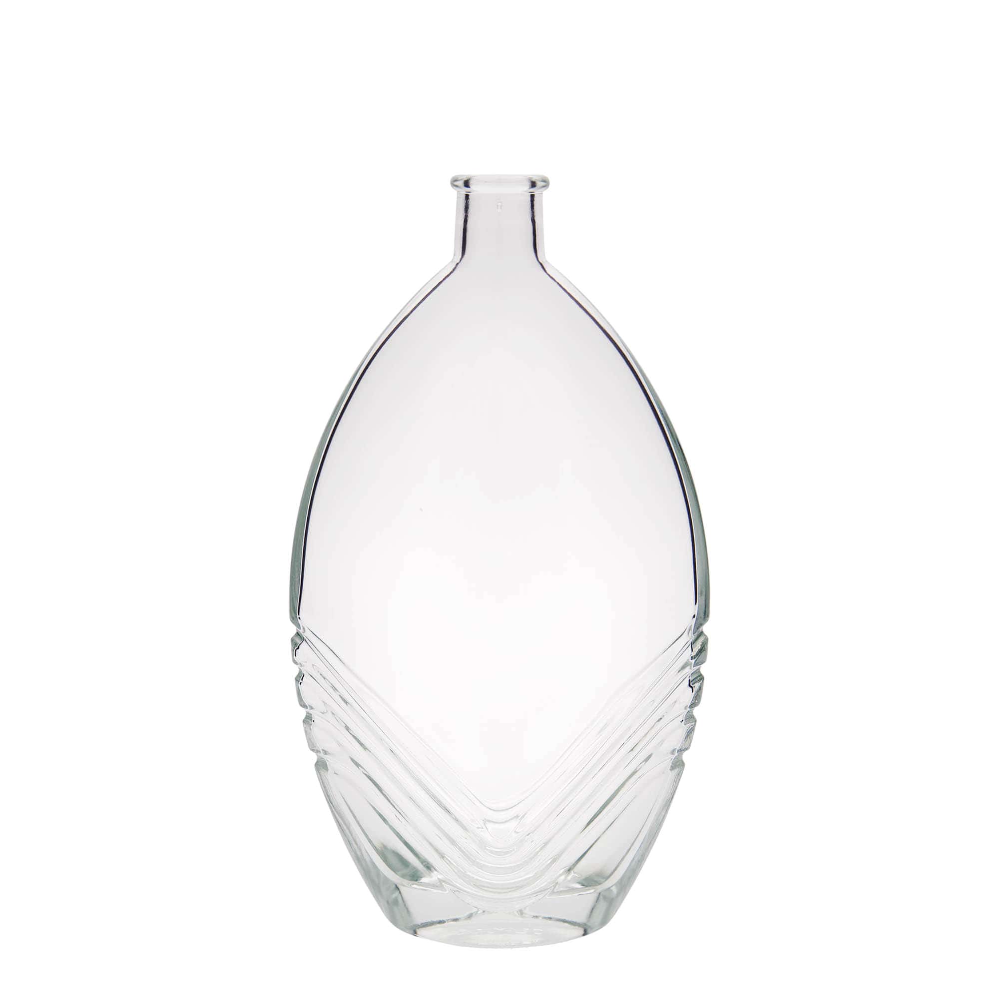500 ml stikla pudele 'Florence', ovāla, aizdare: korķis 500 ml stikla pudele 'Florence', ovāla, aizdare: korķis