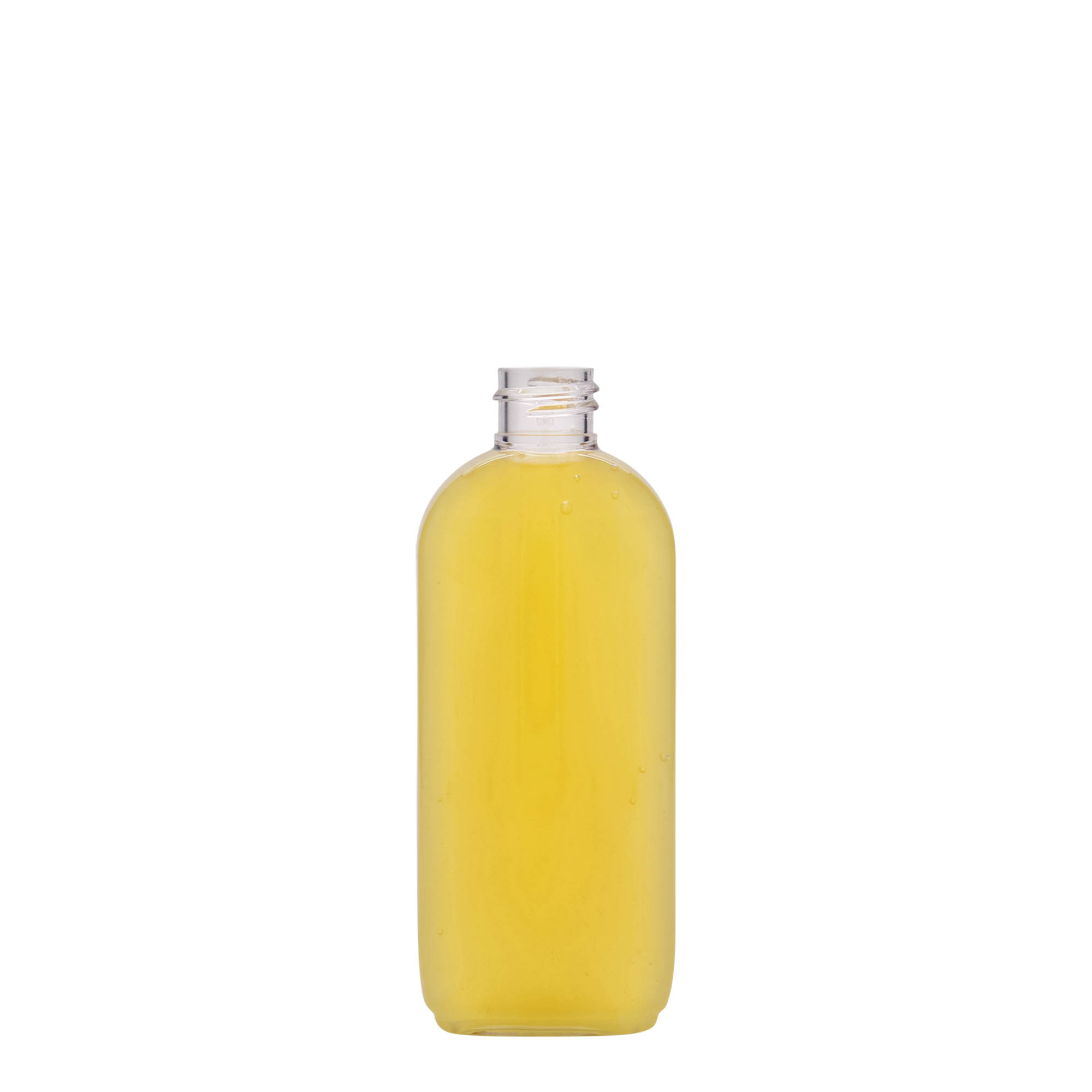 100 ml PET pudele 'Iris', ovāla, plastmasa, atvere: 20/410 100 ml PET pudele 'Iris', ovāla, plastmasa, atvere: 20/410