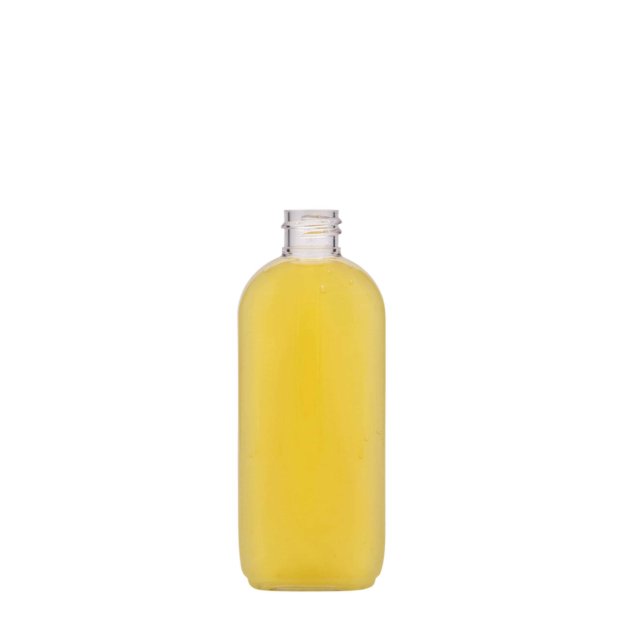 100 ml PET pudele 'Iris', ovāla, plastmasa, atvere: 20/410