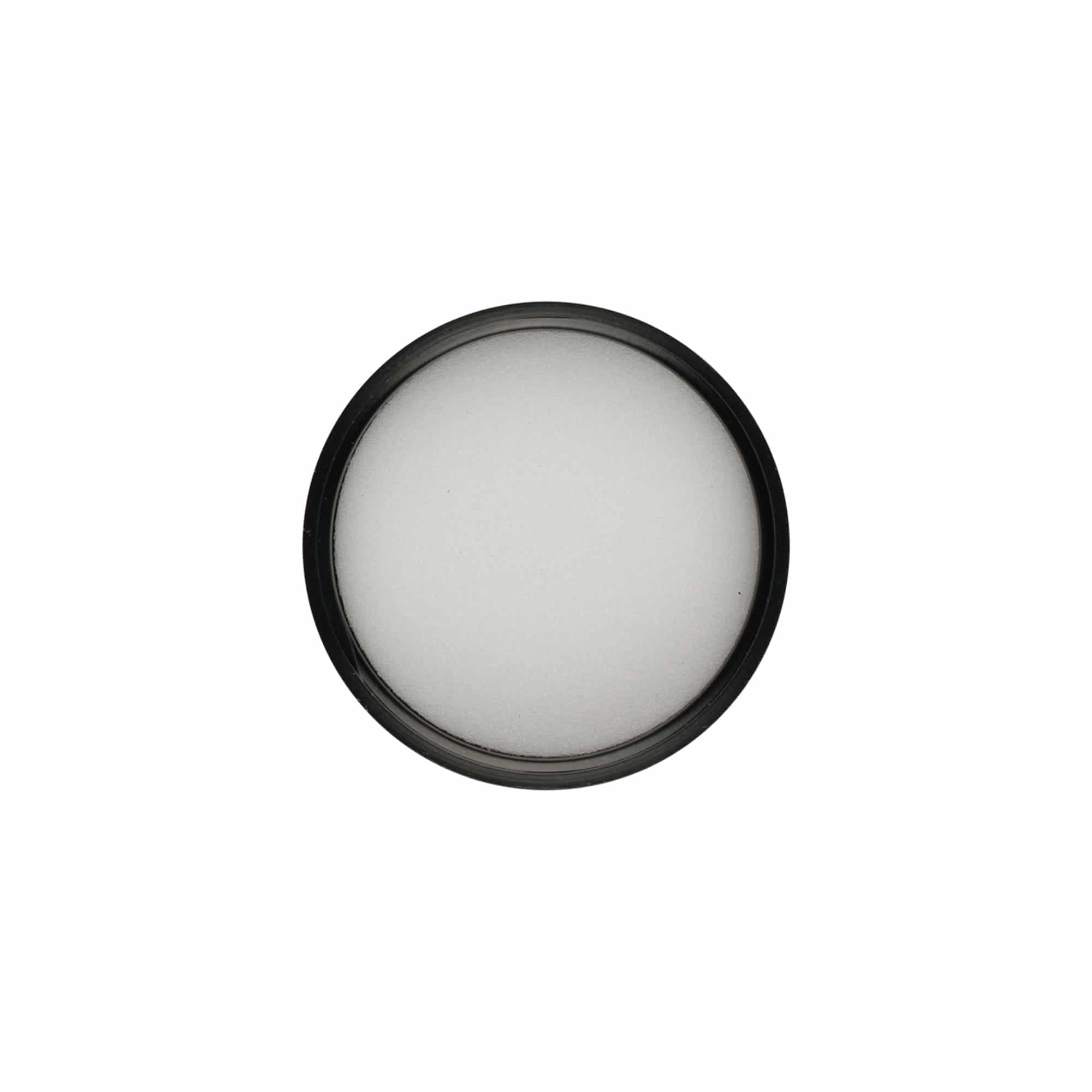 Sriegiamas dangtelis 30 ml 'Brown Line', PP, baltas