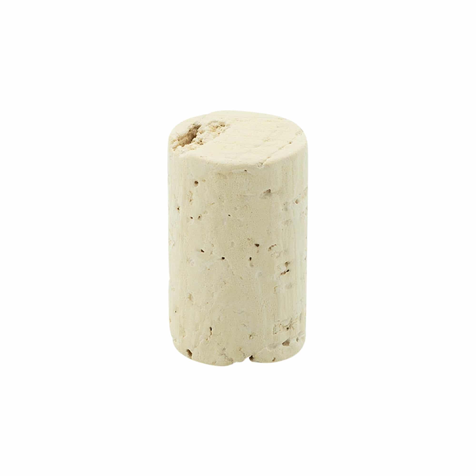 Vīna pudeles korķis 24 mm, dabīga korķa, bēšs, aizdarei: korķis Vīna pudeles korķis 24 mm, dabīga korķa, bēšs, aizdarei: korķis