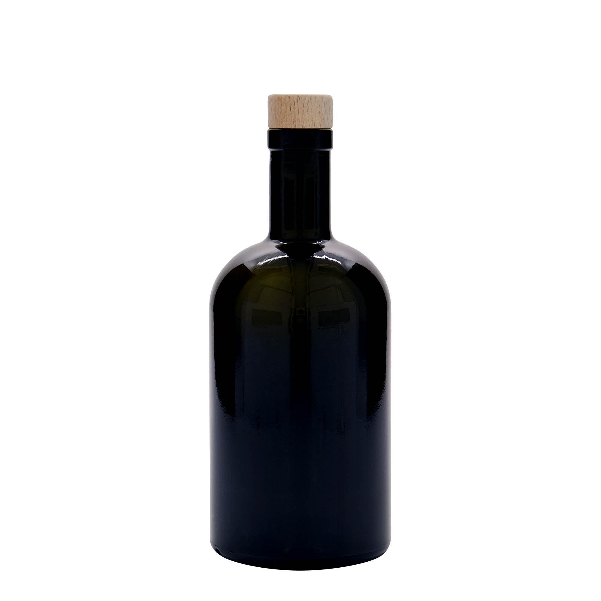 500 ml stikla pudele 'Farmacia', antīkzaļa, atvere: korķis 500 ml stikla pudele 'Farmacia', antīkzaļa, atvere: korķis