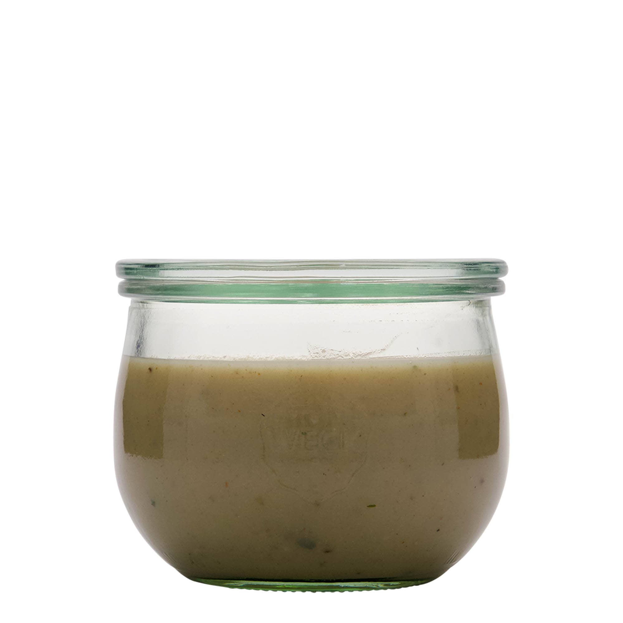 580 ml WECK tulpes formas burka #, atvere: apaļa mala