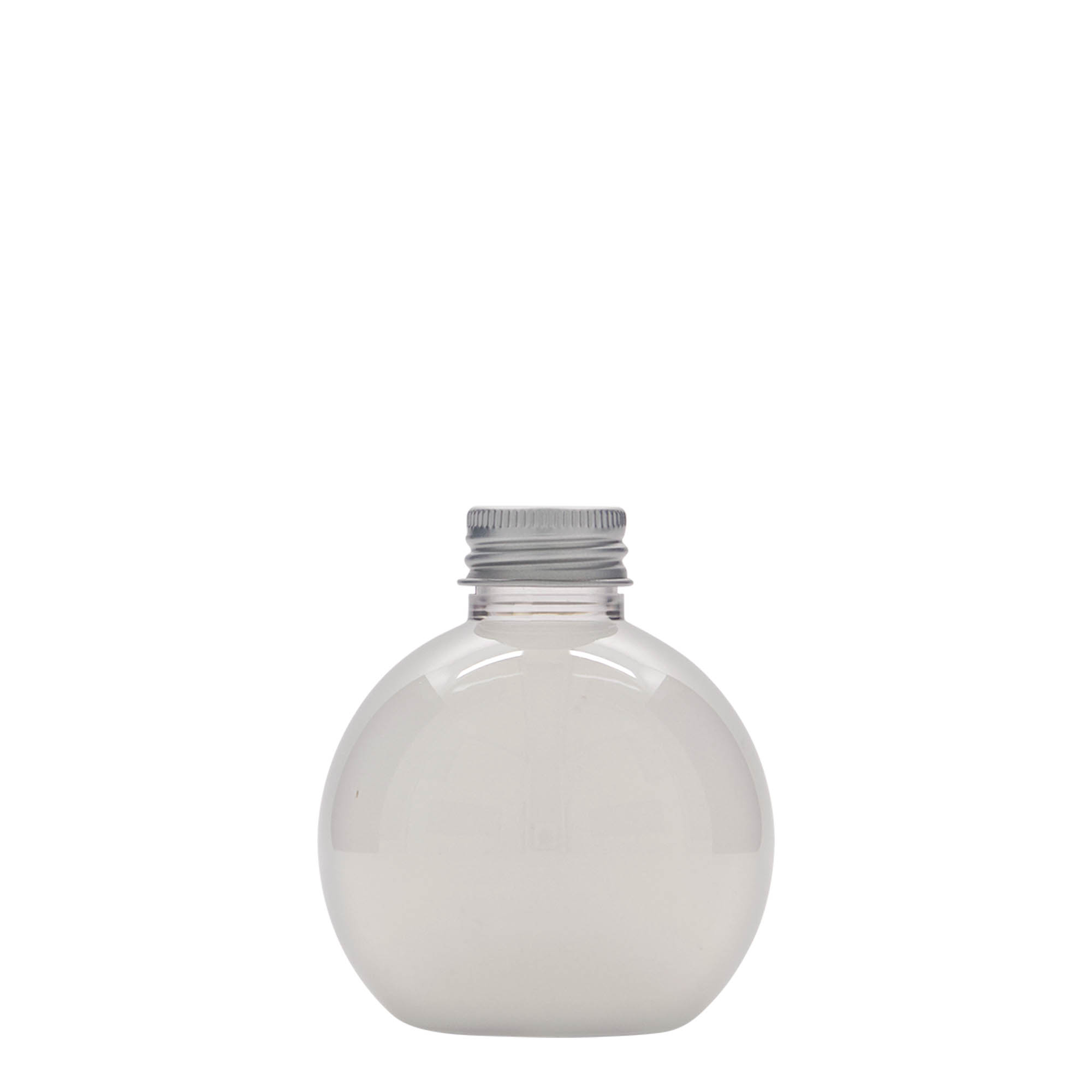 150 ml PET pudele 'Perry', apaļa, plastmasa, atvere: 24/410