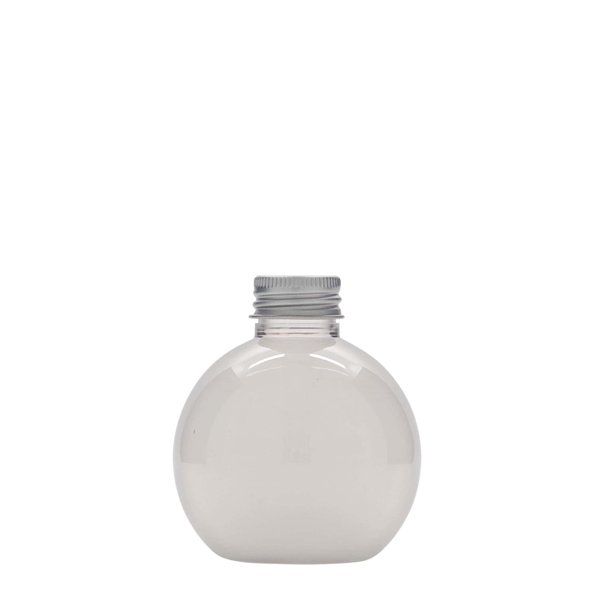 150 ml PET pudele 'Perry', apaļa, plastmasa, atvere: 24/410