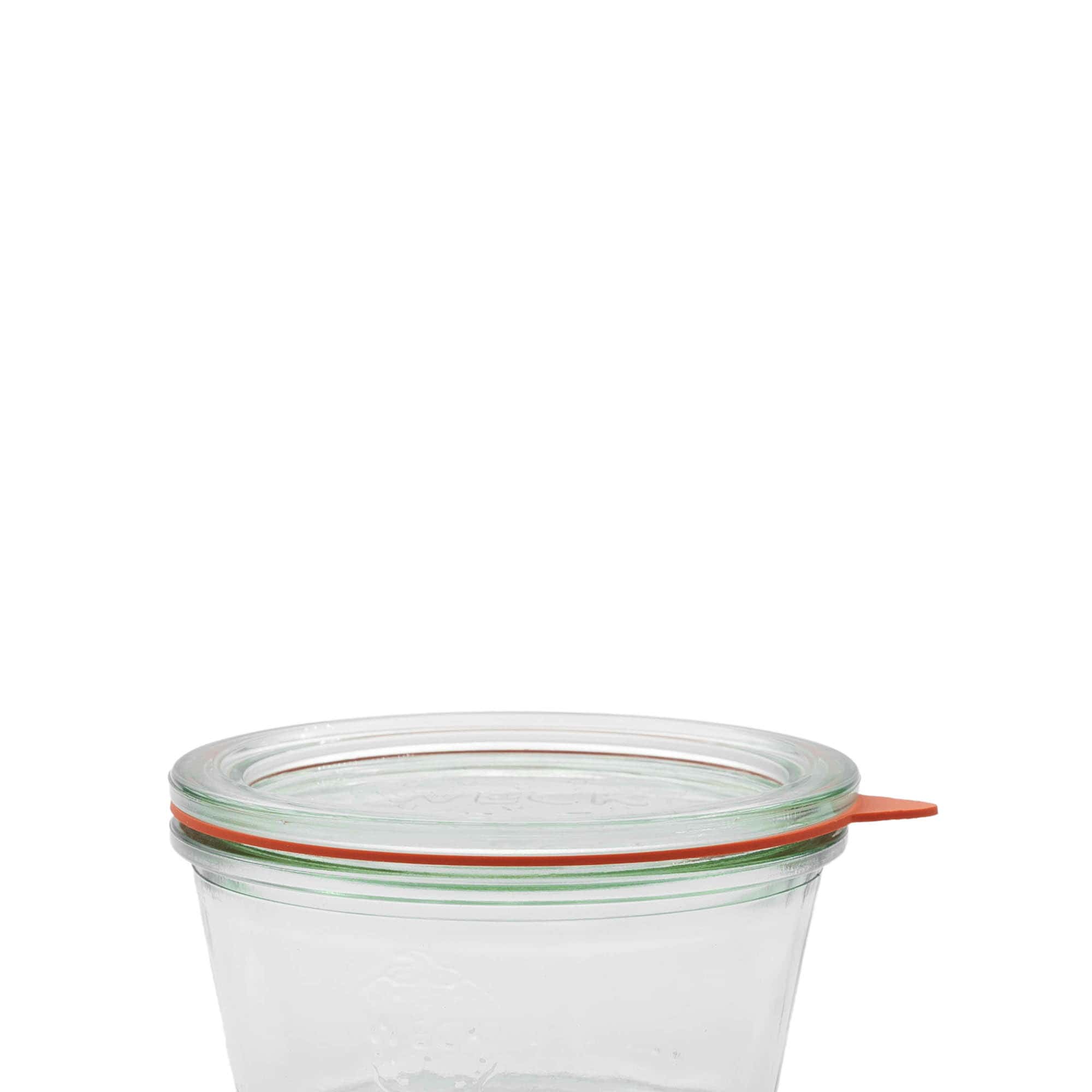 WECK konservēšanas gredzens RR100 #, sarkans, atvere: apaļa mala