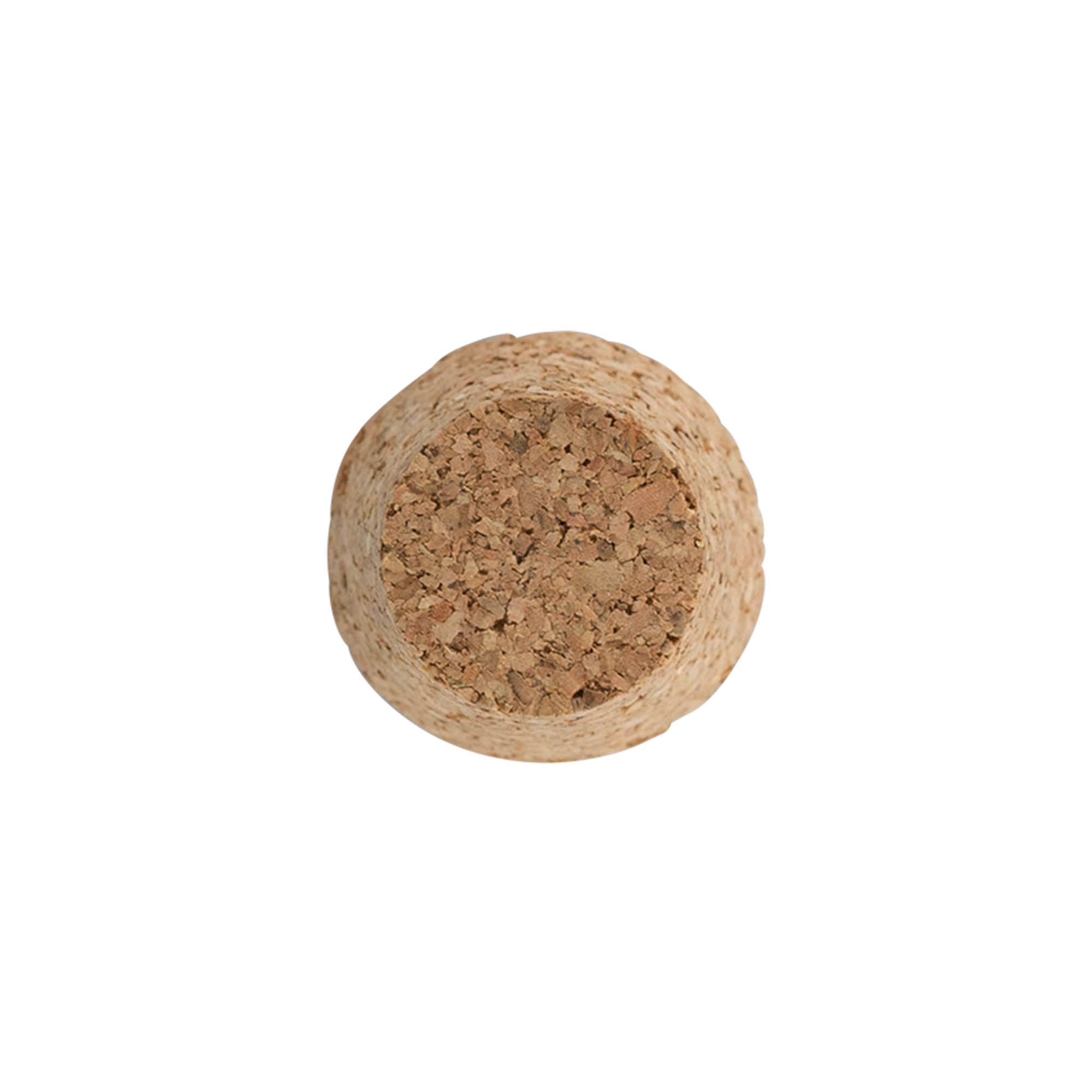Spicveida korķis 25-35 x 27, presēts korķis, bēšs, priekš atveres: korķis