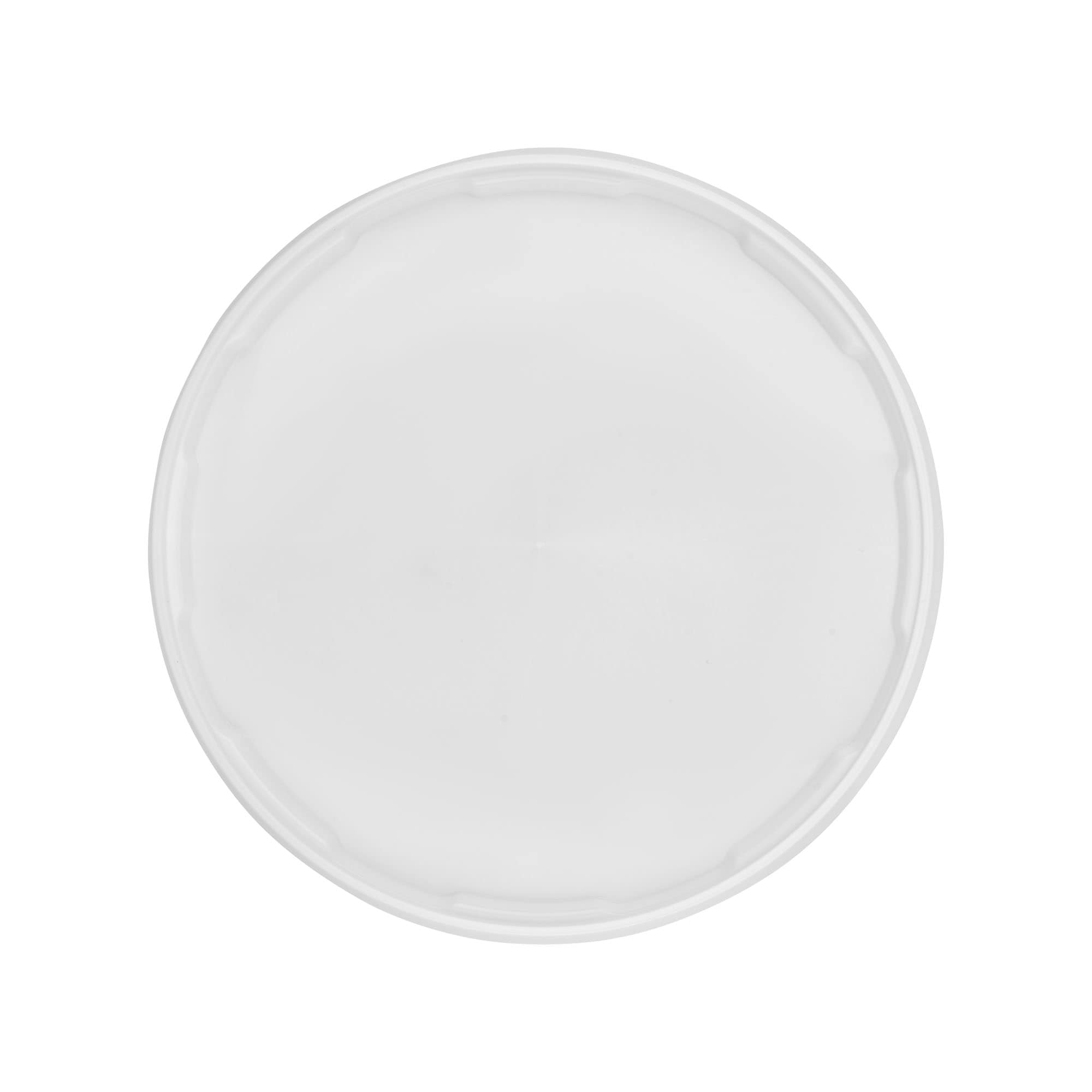 Vāks 12,5 l spainim, PP plastmasas, balts