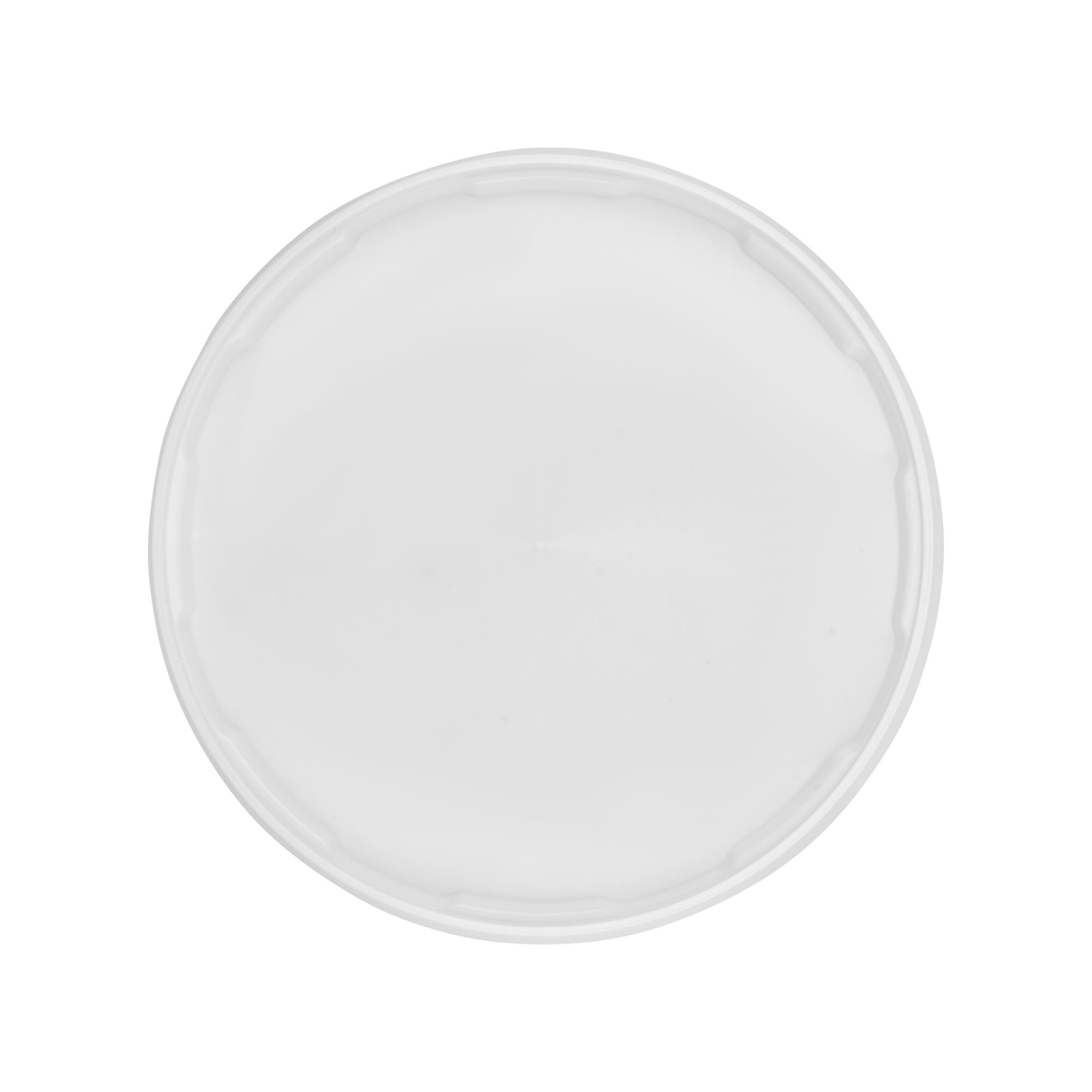 Vāks 12,5 l spainim, PP plastmasas, balts