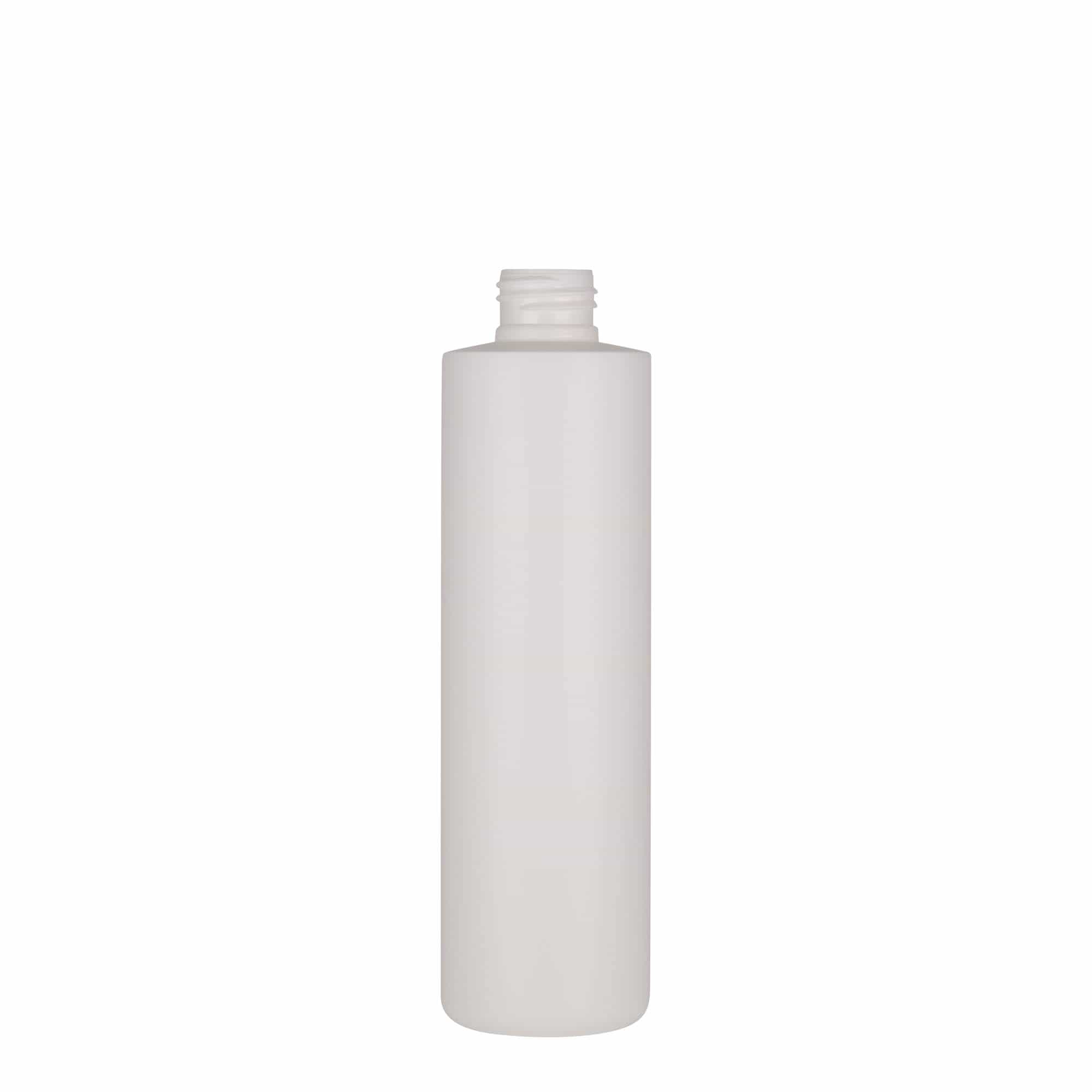 250 ml plastmasas pudele 'Pipe', Green HDPE, balta, aizdare: GPI 24/410 250 ml plastmasas pudele 'Pipe', Green HDPE, balta, aizdare: GPI 24/410