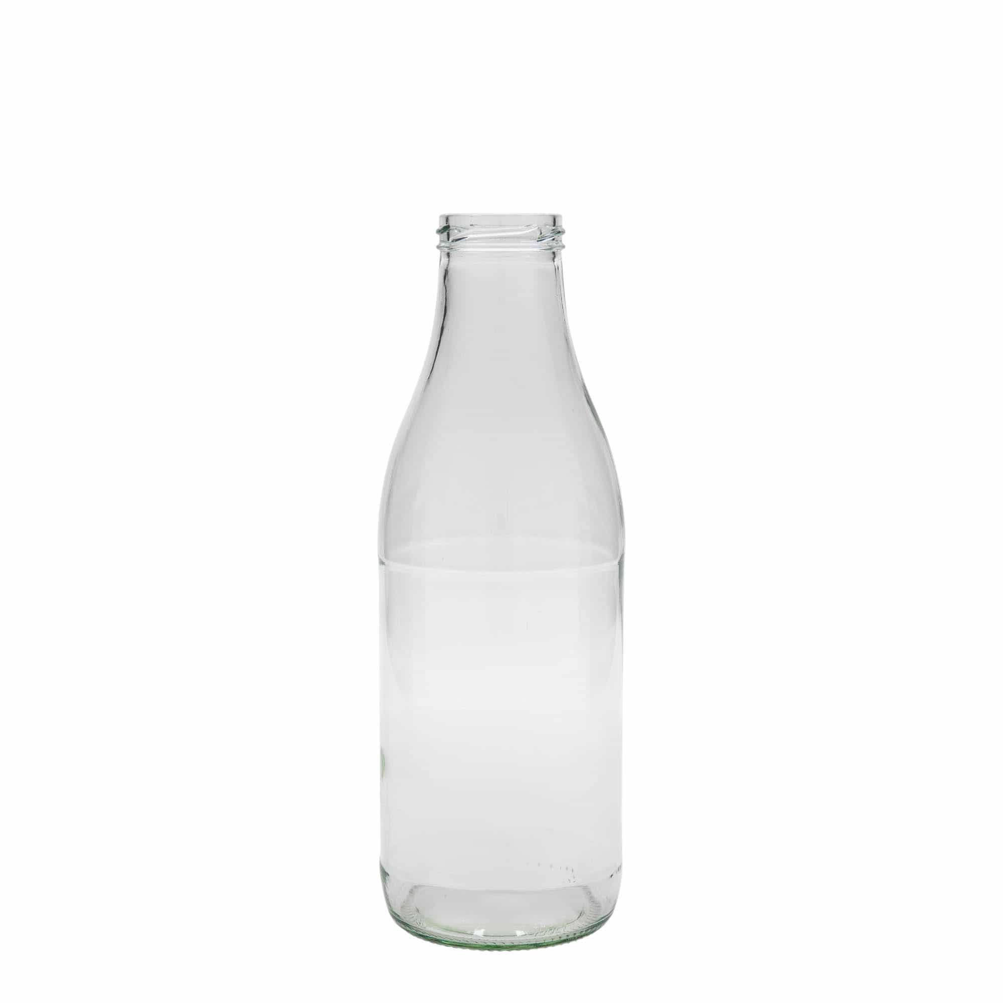 1000 ml pudele ar paplašinātu kakliņu 'Lorenzo', aizdare: Twist Off (TO 48) 1000 ml pudele ar paplašinātu kakliņu 'Lorenzo', aizdare: Twist Off (TO 48)