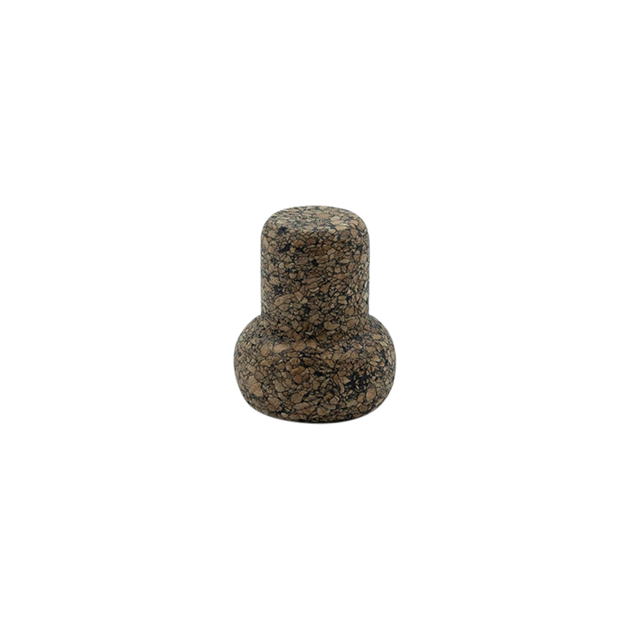 Roktura korķis 'Barrel' 19,5 mm, Corkcoal, mutes daļai: korķis Roktura korķis 'Barrel' 19,5 mm, Corkcoal, mutes daļai: korķis