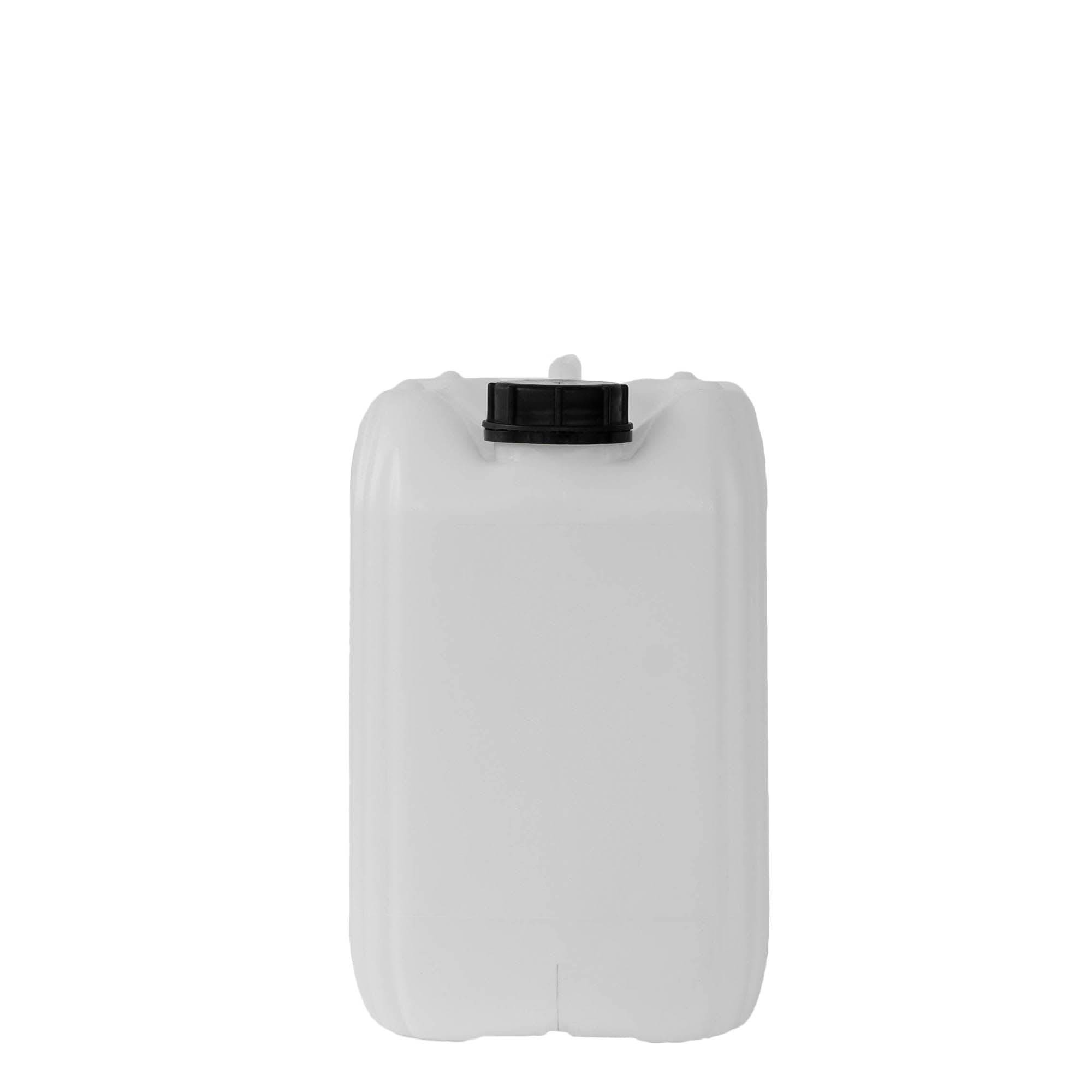 10 l kanniņa, taisnstūrveida, HDPE plastmasa, dabīga, atvere: ND 55