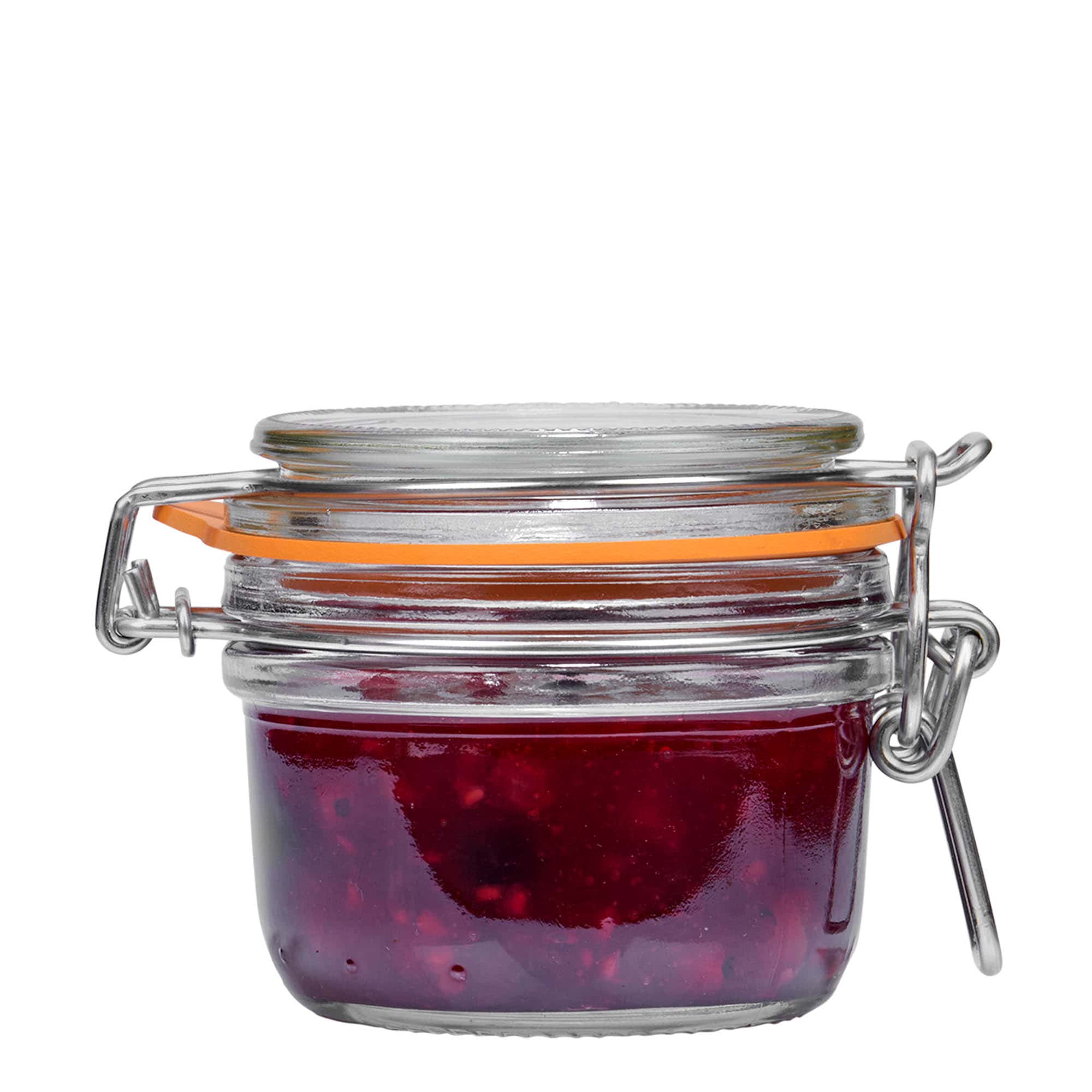 125 ml stiklaina burka ar metāla aizdari 'Le Parfait Super Terrine', atvere: metāla aizdare
