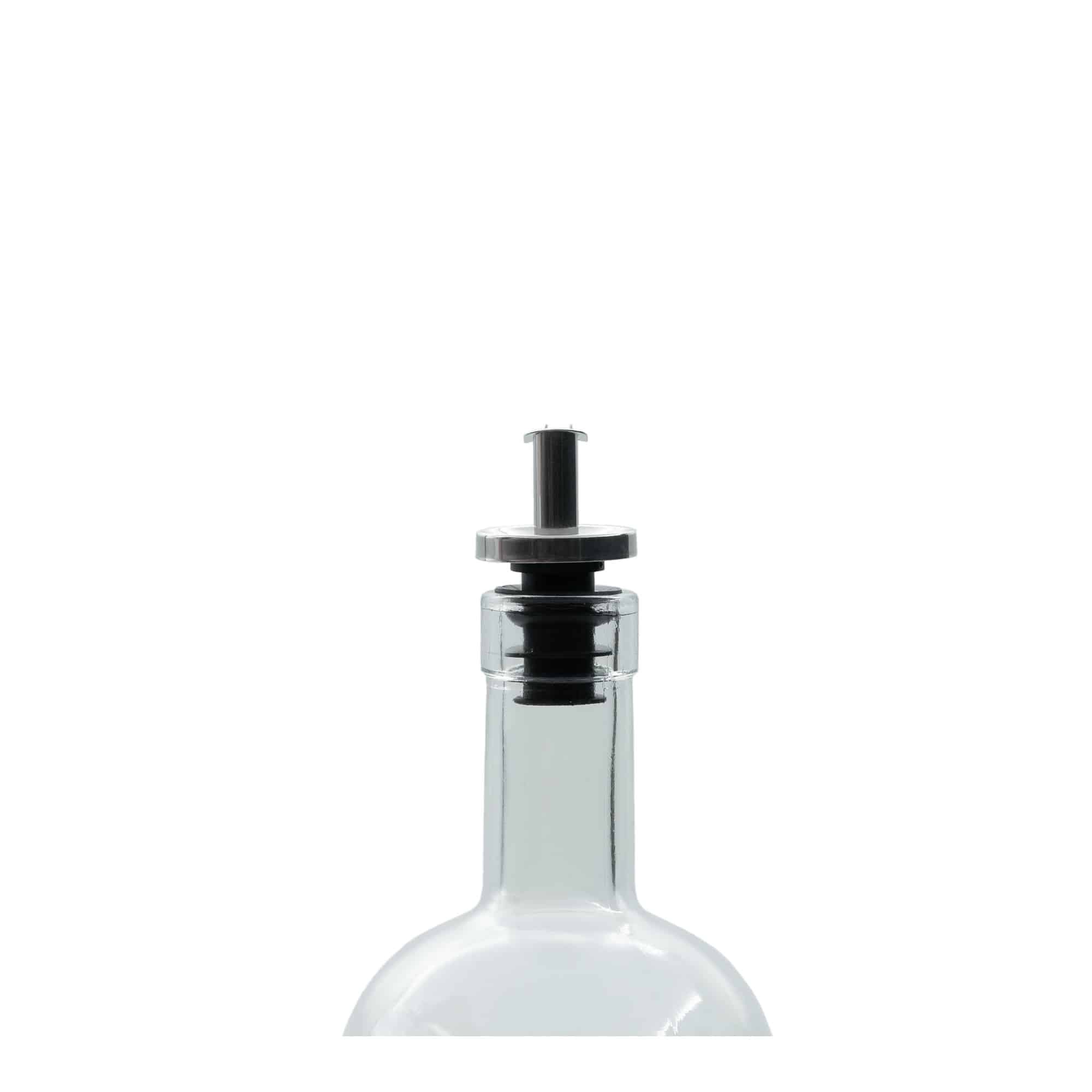 Izliešanas uzgalis Inox etiķa, nerūsējošā tērauda, sudraba Izliešanas uzgalis Inox etiķa, nerūsējošā tērauda, sudraba