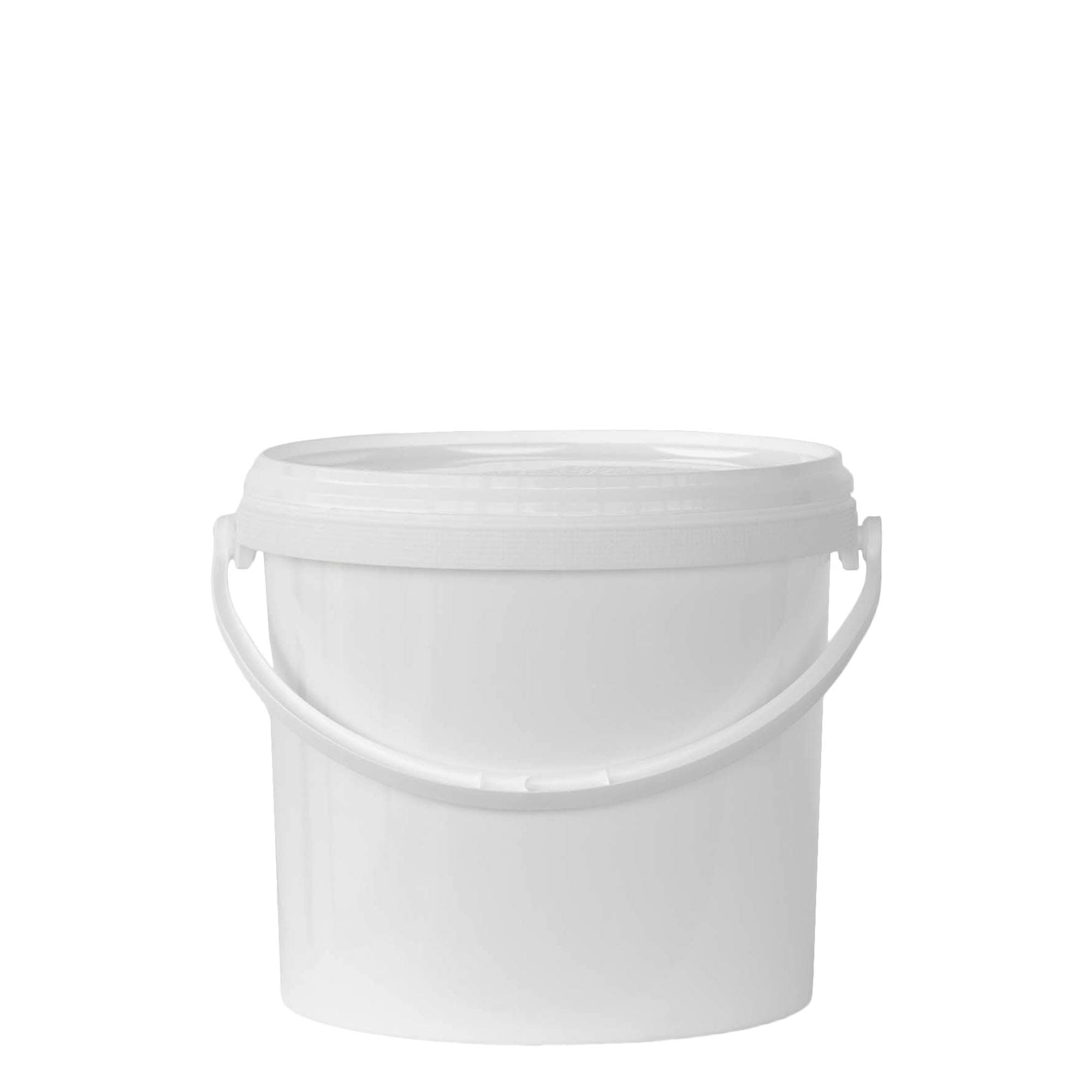 5 l spainis, PP plastmasa, balts