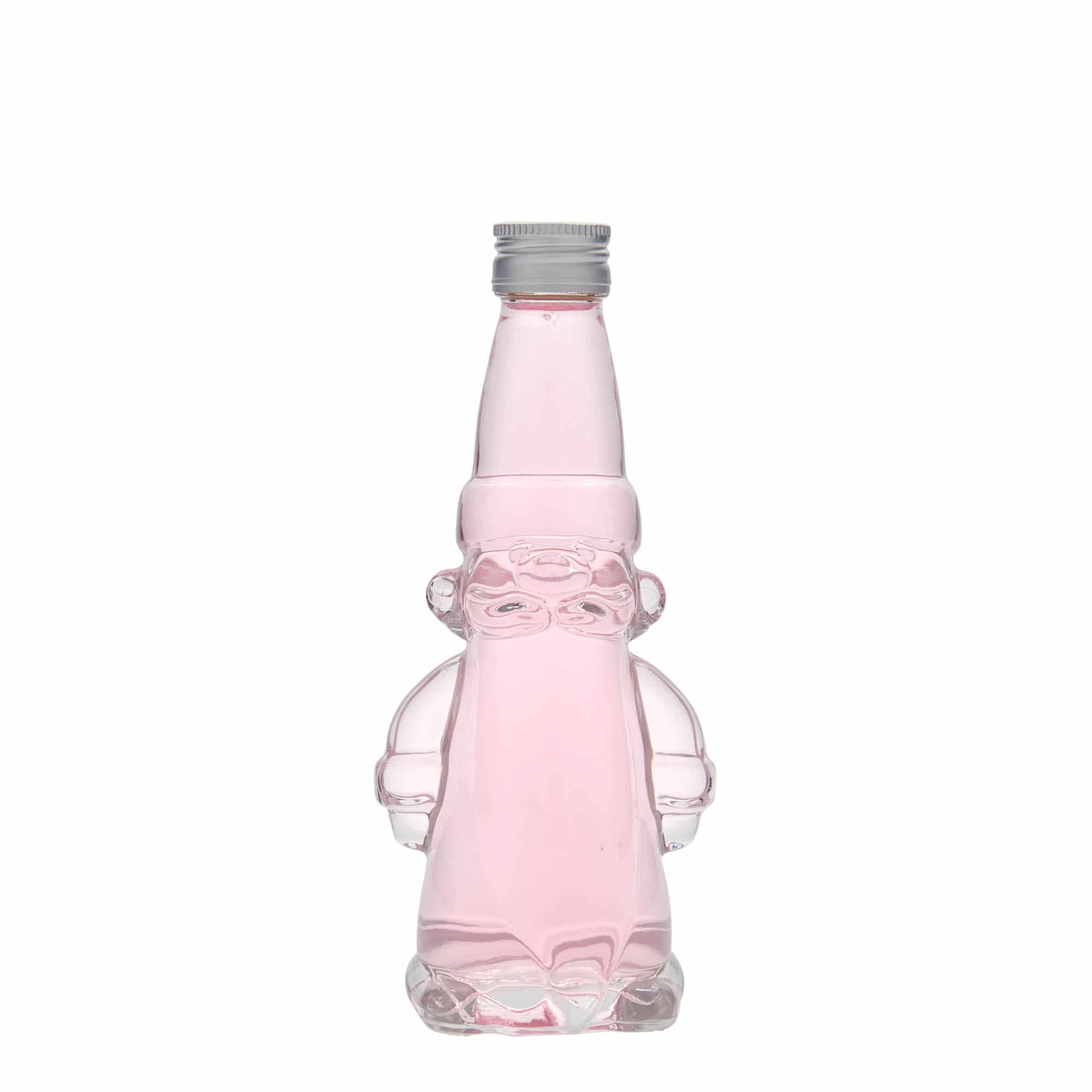 200 ml stikla pudele 'Ziemassvētku rūķis', aizdare: PP 28