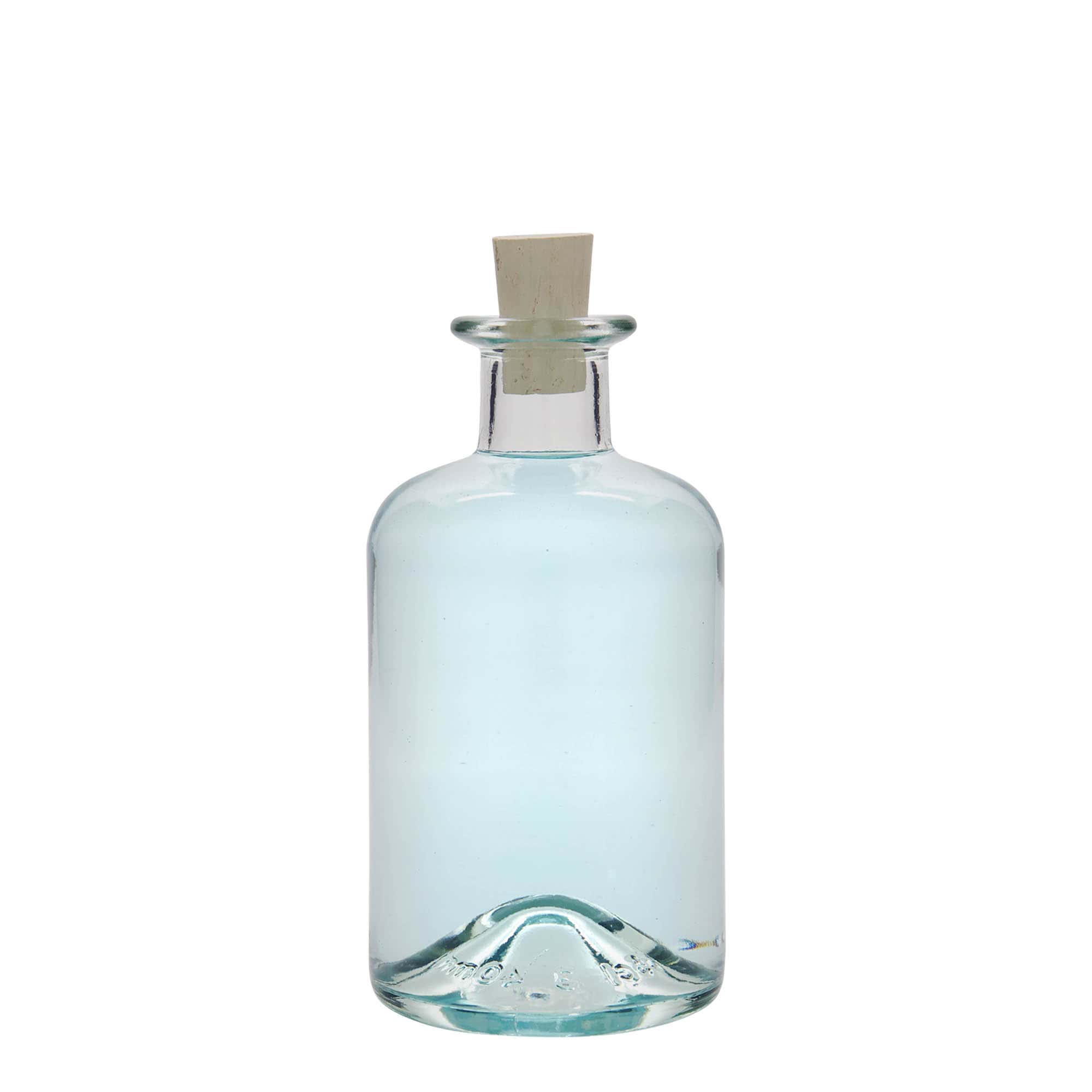 350 ml stikla pudele aptiekāram, atvere: korķis