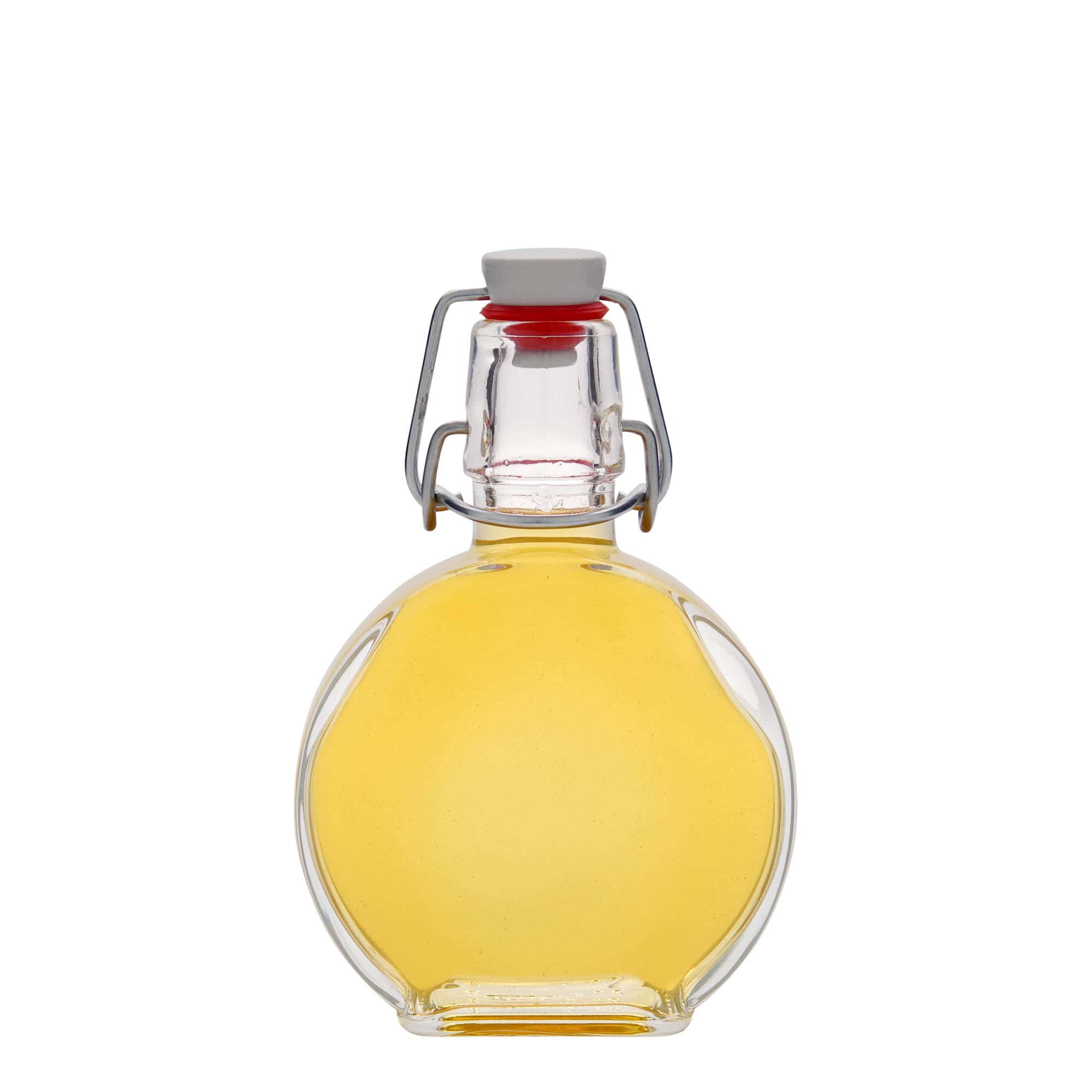 200 ml stikla pudele 'Sensatione', taisnstūra, atvere: aizbāžņa aizdare
