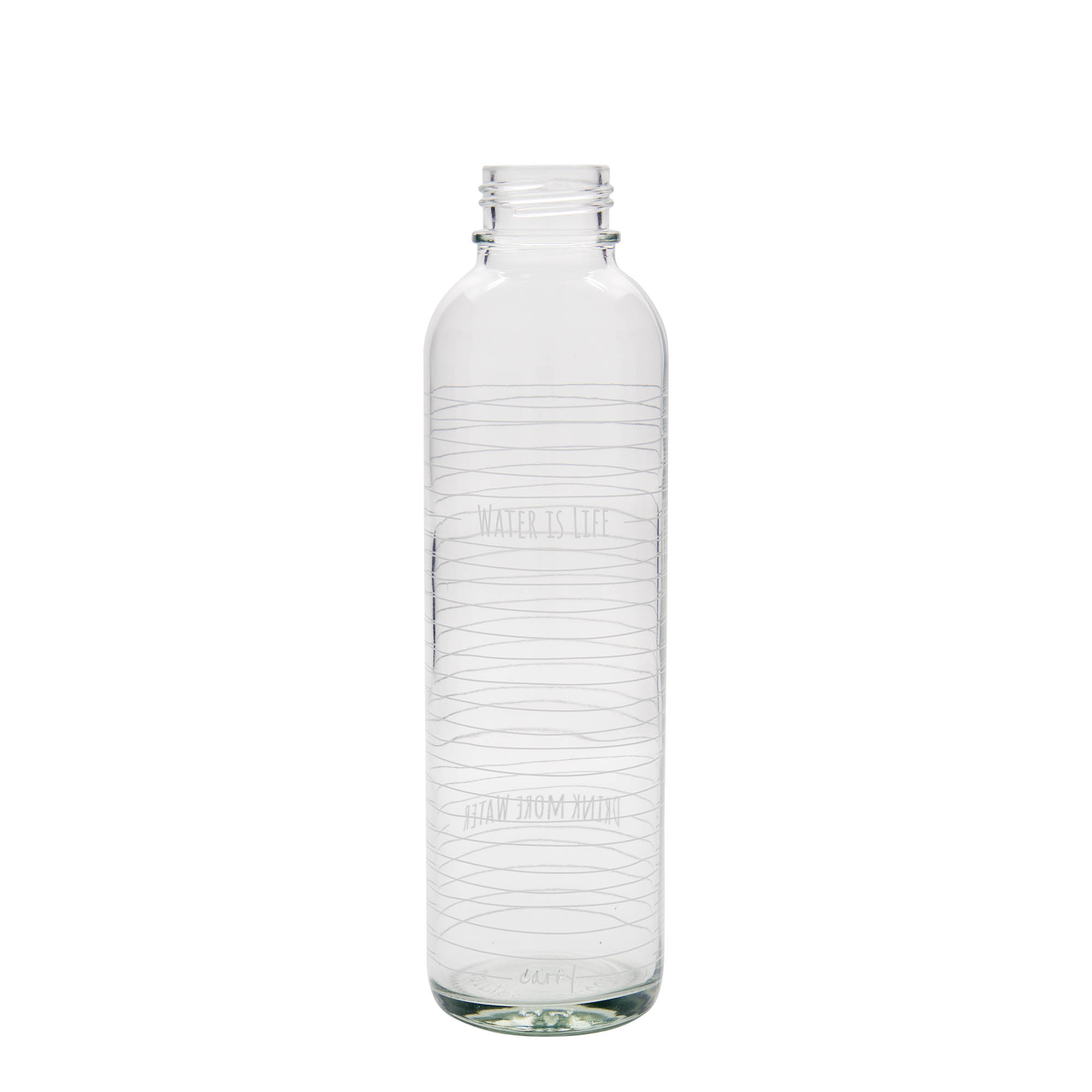700 ml dzeramā pudele CARRY Bottle 'Water is Life', atvere: skrūvējams vāciņš 700 ml dzeramā pudele CARRY Bottle 'Water is Life', atvere: skrūvējams vāciņš