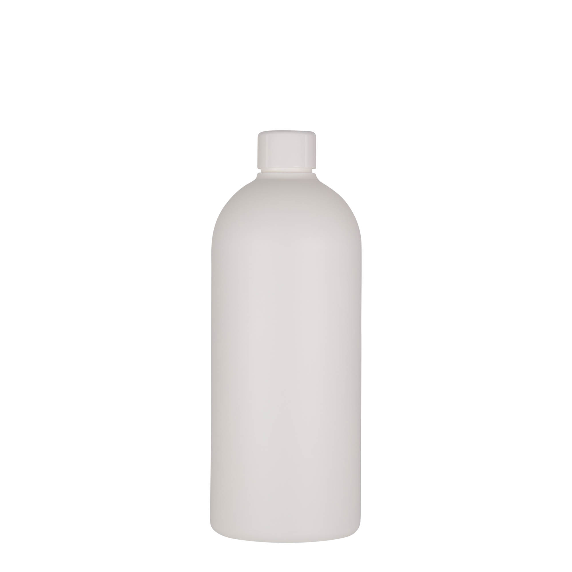 500 ml plastmasas pudele 'Tuffy', HDPE, balta, atvere: 24/410 500 ml plastmasas pudele 'Tuffy', HDPE, balta, atvere: 24/410
