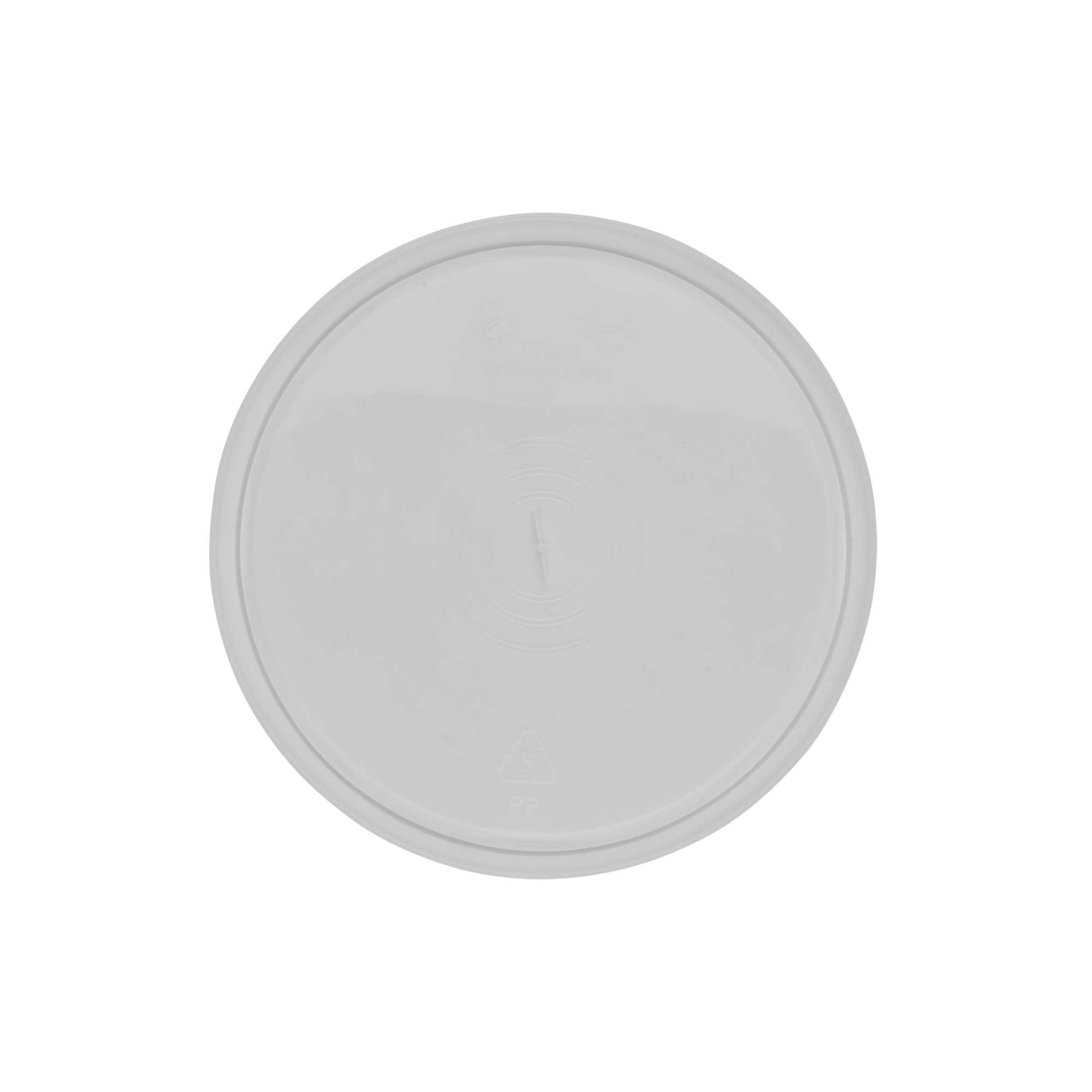 Vāks 1,8 l spainim, PP plastmasas, balts
